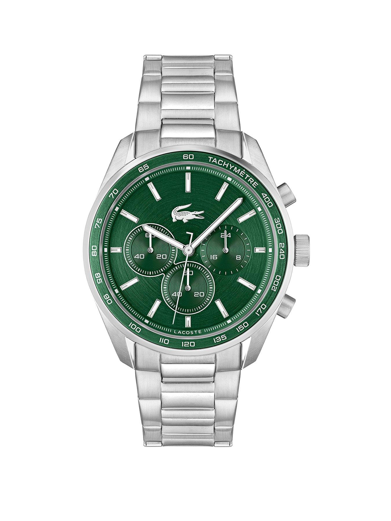 Image 1 of 4 of Lacoste Boston Mens Stainless Steel Bracelet Watch - Silver