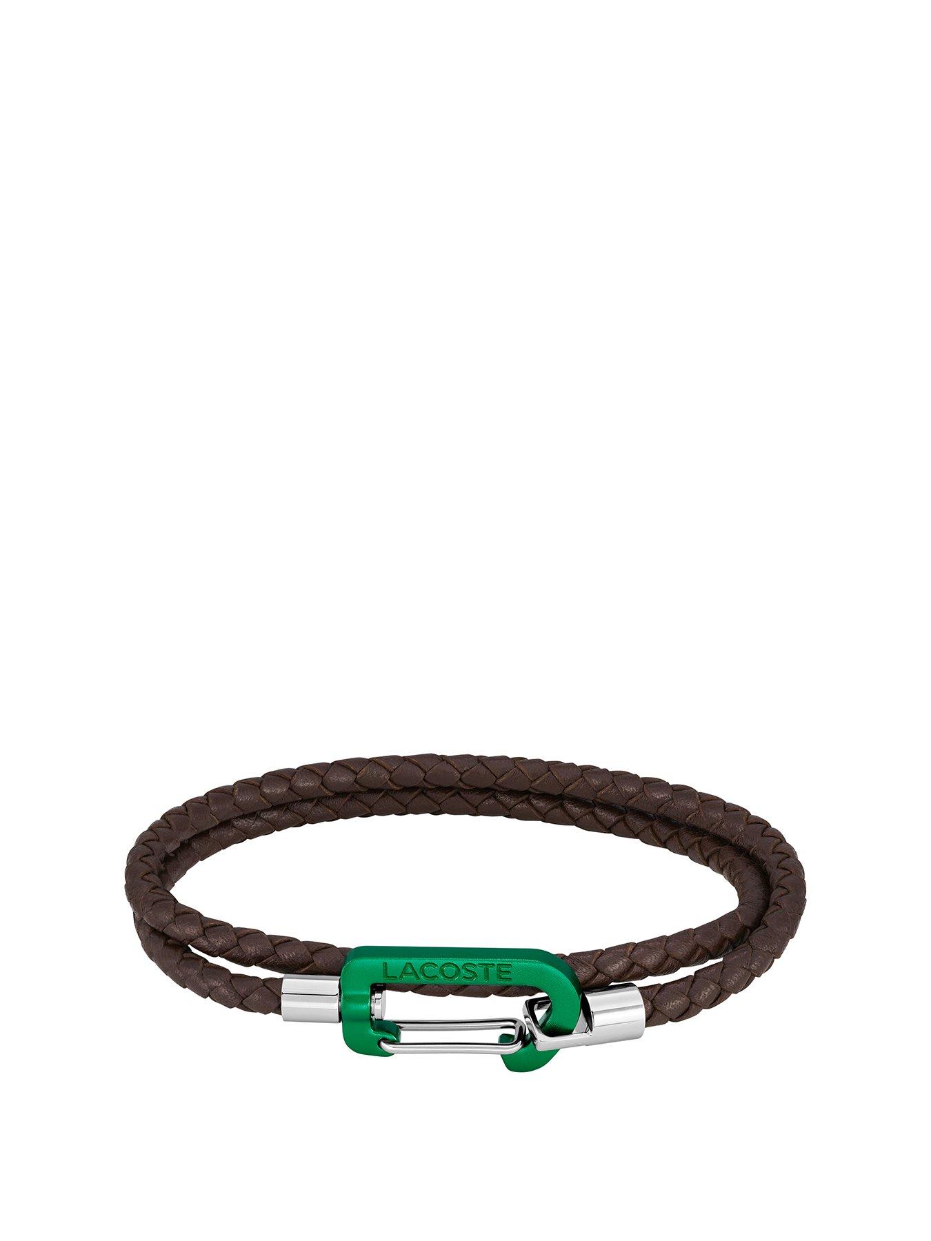 Lacoste Matt mens bracelet Black