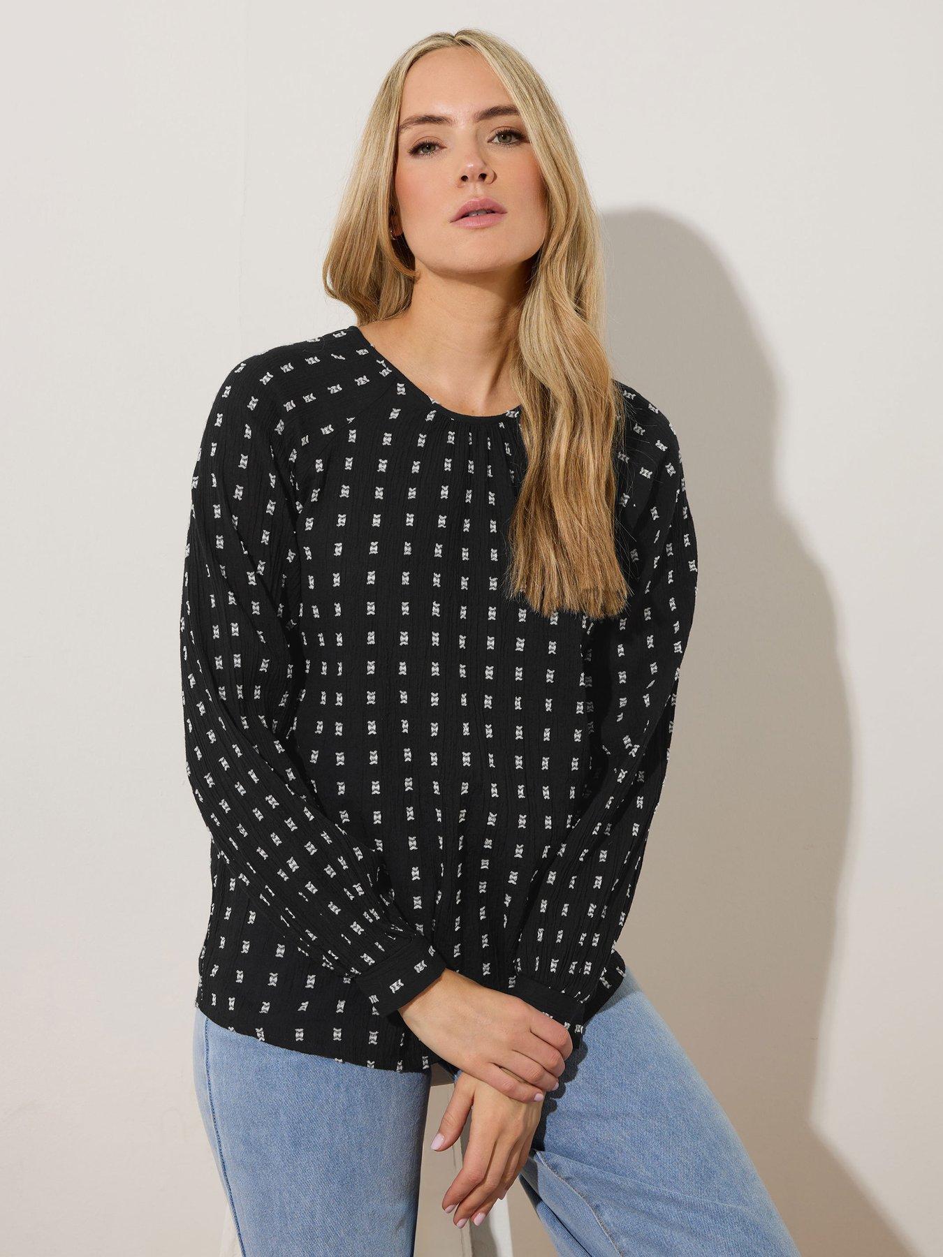 undefined Tall Scoop Neck Blouse
