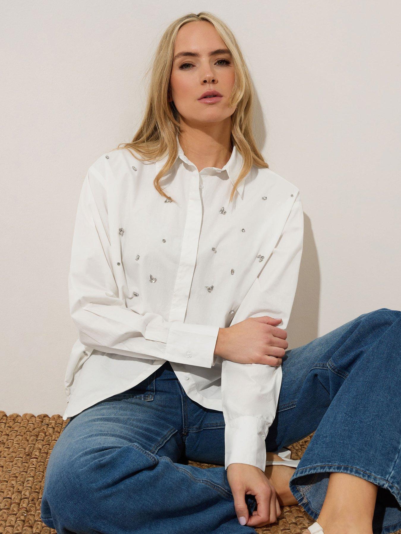 undefined Tall Embellished Shirt