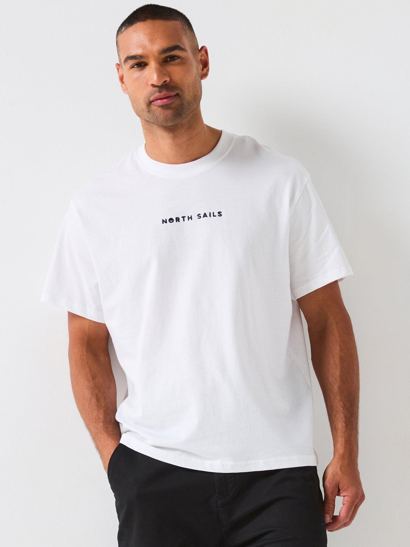 undefined Centre Logo Crew Neck T-Shirt - White