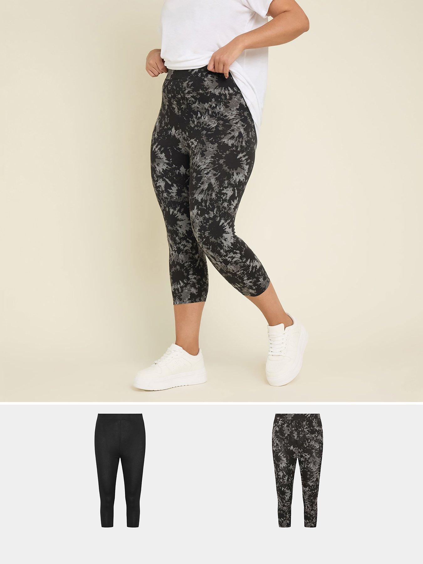 undefined Curve Crop 2 Pack Legging - Grey