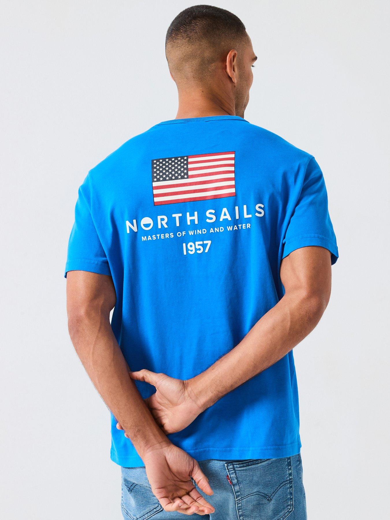undefined Small Logo Crew Neck T-Shirt - Bright Blue