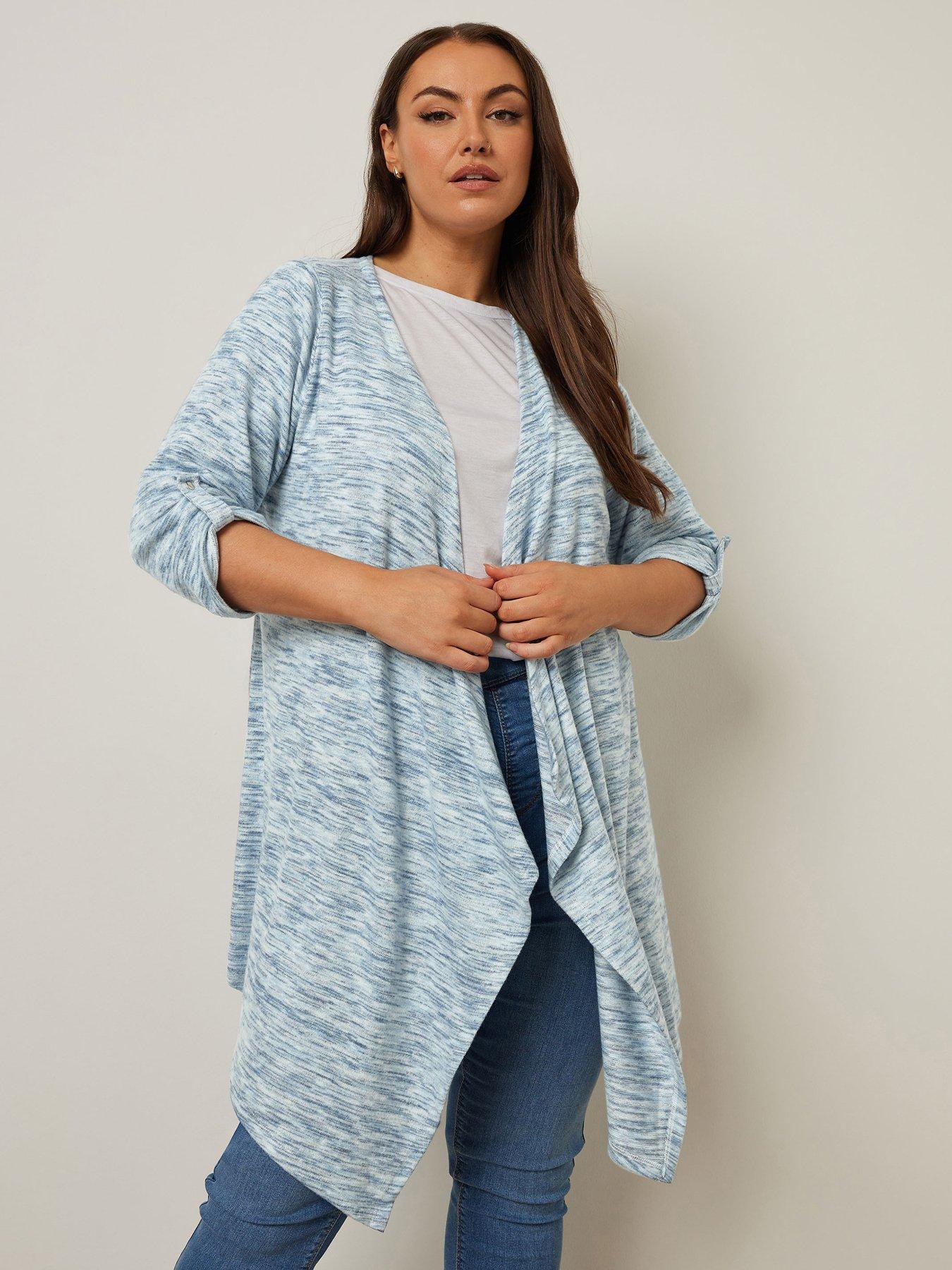 undefined Curve Tab Detail Cardigan