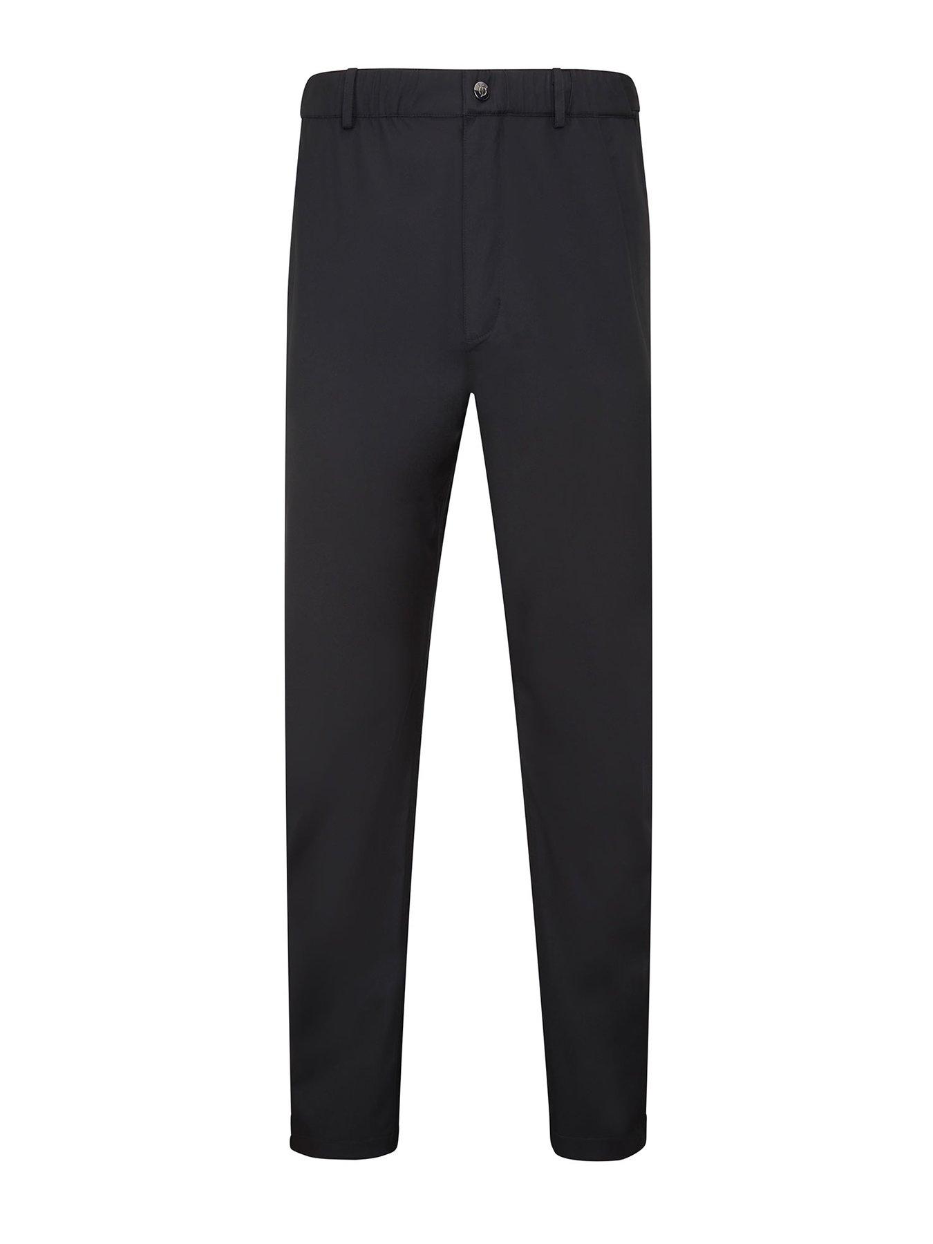 Image 1 of 2 of Oscar Jacobson Mens Golf Paterson Waterproof Trouser - Black