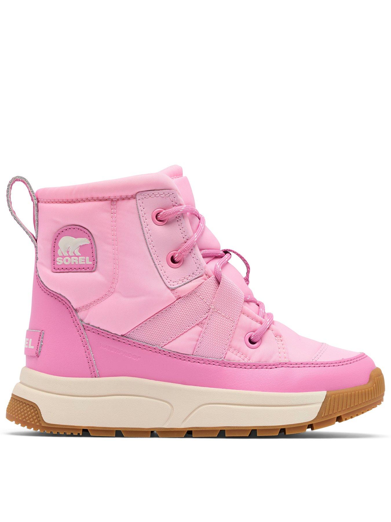 Image 1 of 7 of SOREL Kids Youth WHITNEY&nbsp;Waterproof Snow Boots - Pink