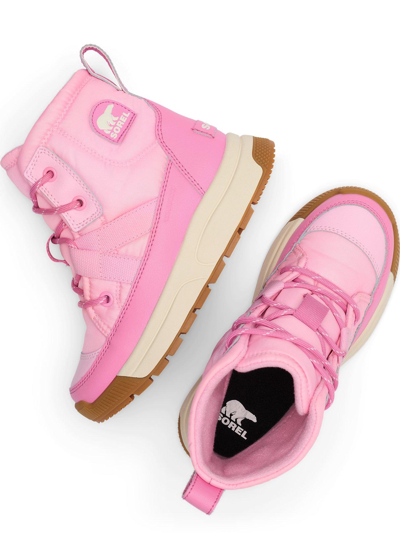 Image 4 of 7 of SOREL Kids Youth WHITNEY&nbsp;Waterproof Snow Boots - Pink