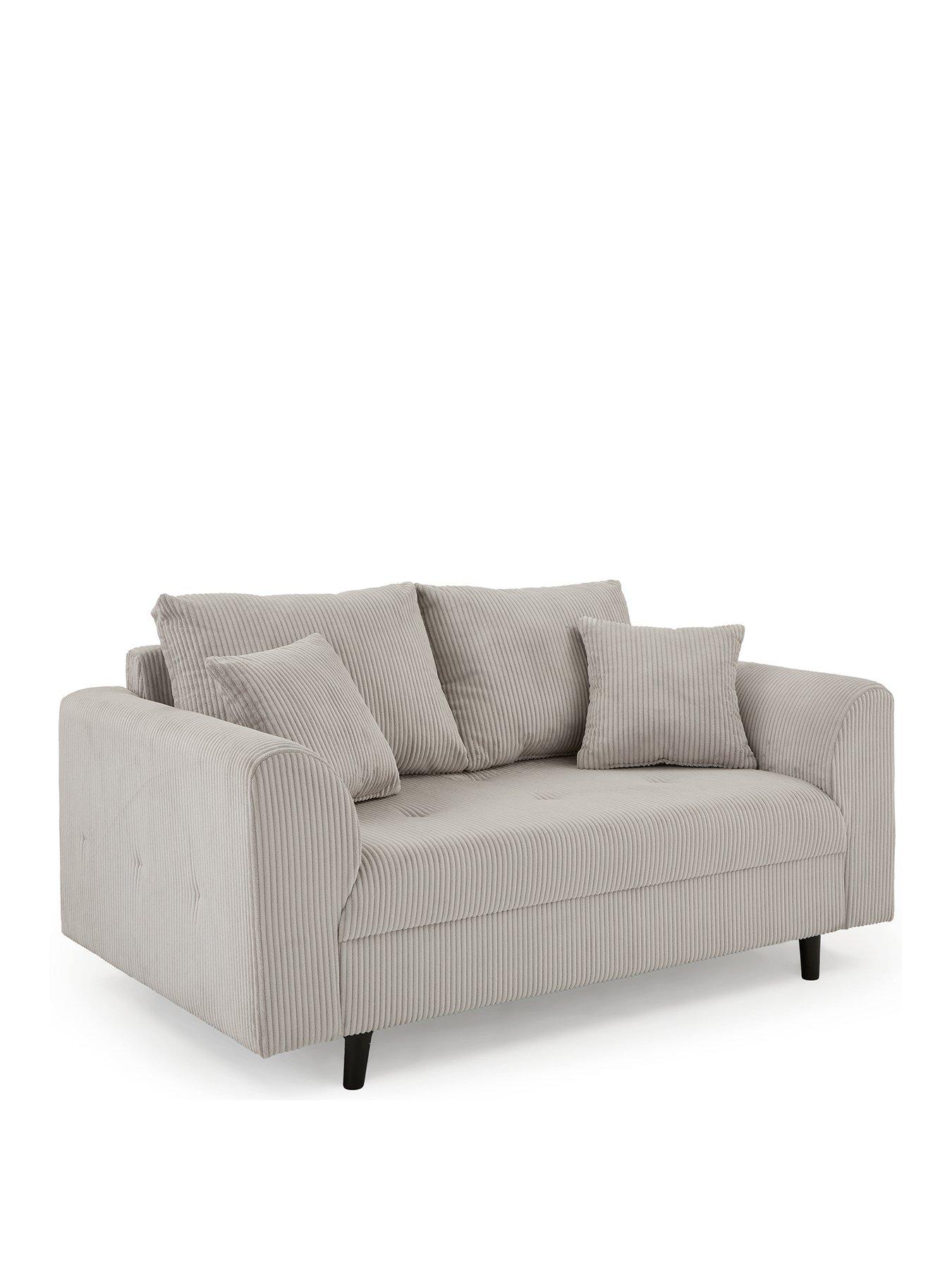 Image 3 of 7 of The Very Collection Rune Cord 2 Seater Sofa - FSC&reg; Certified
