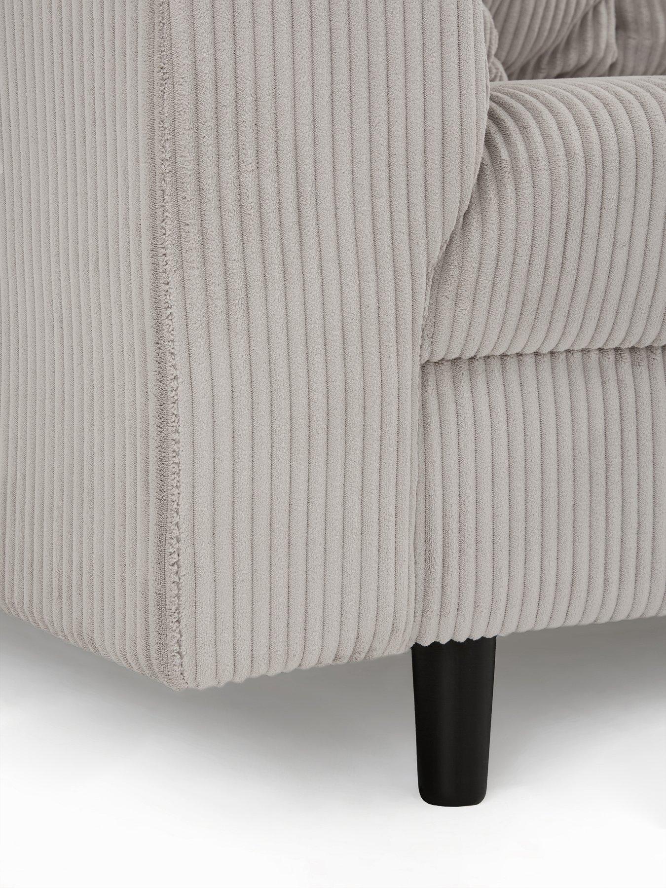 Image 4 of 7 of The Very Collection Rune Cord 2 Seater Sofa - FSC&reg; Certified