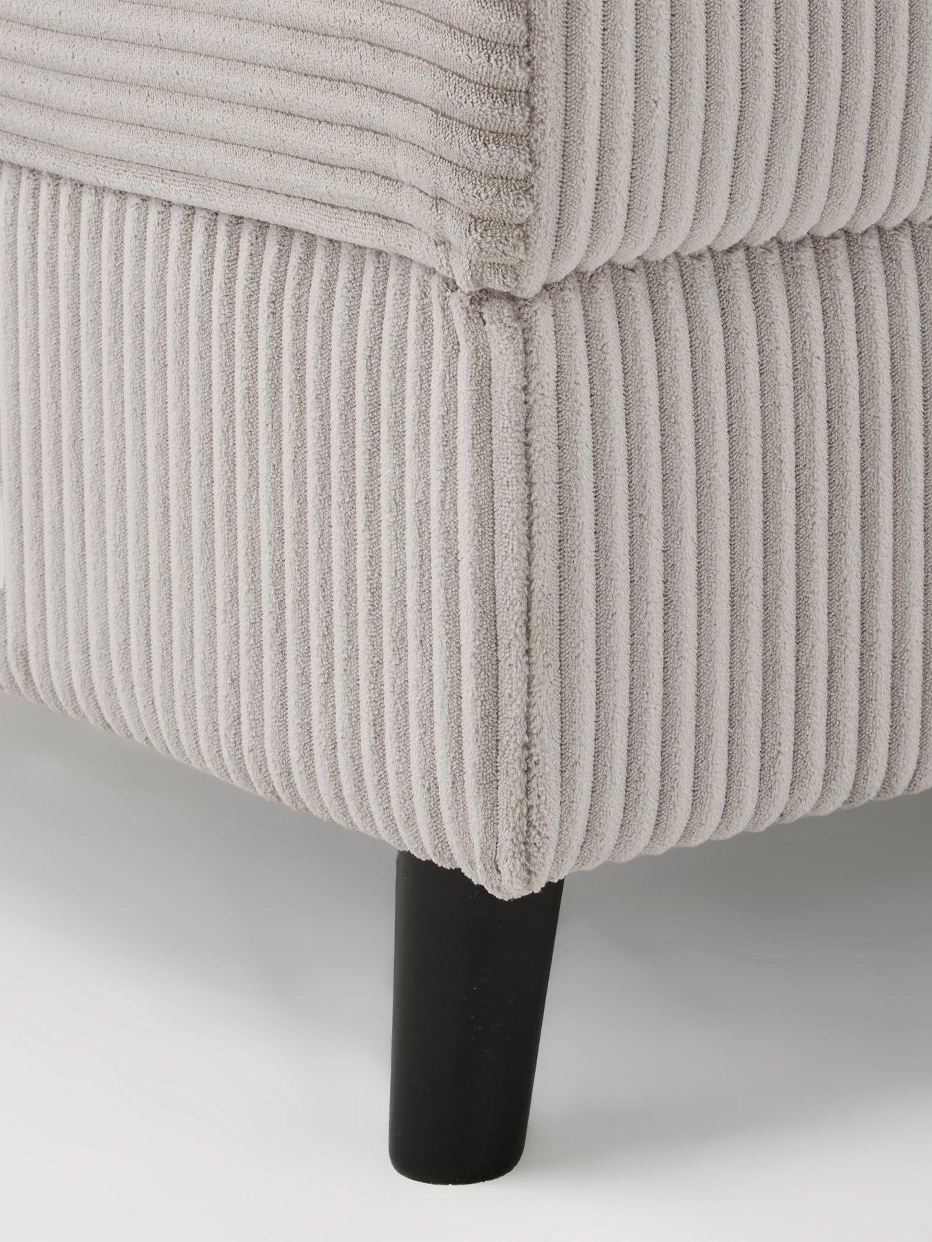 Image 4 of 7 of The Very Collection Rune Cord Footstool - FSC&reg; Certified