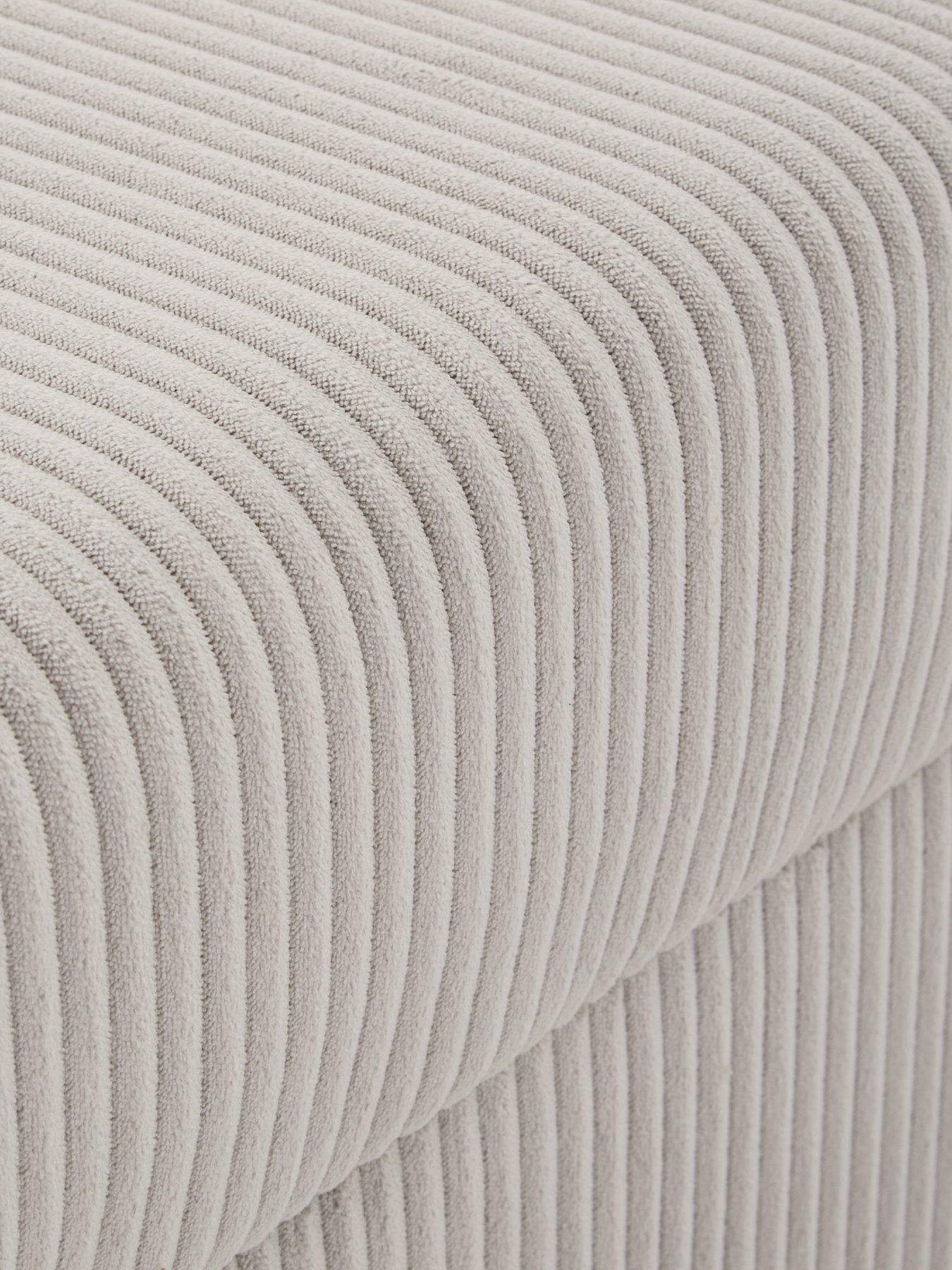 Image 6 of 7 of The Very Collection Rune Cord Footstool - FSC&reg; Certified