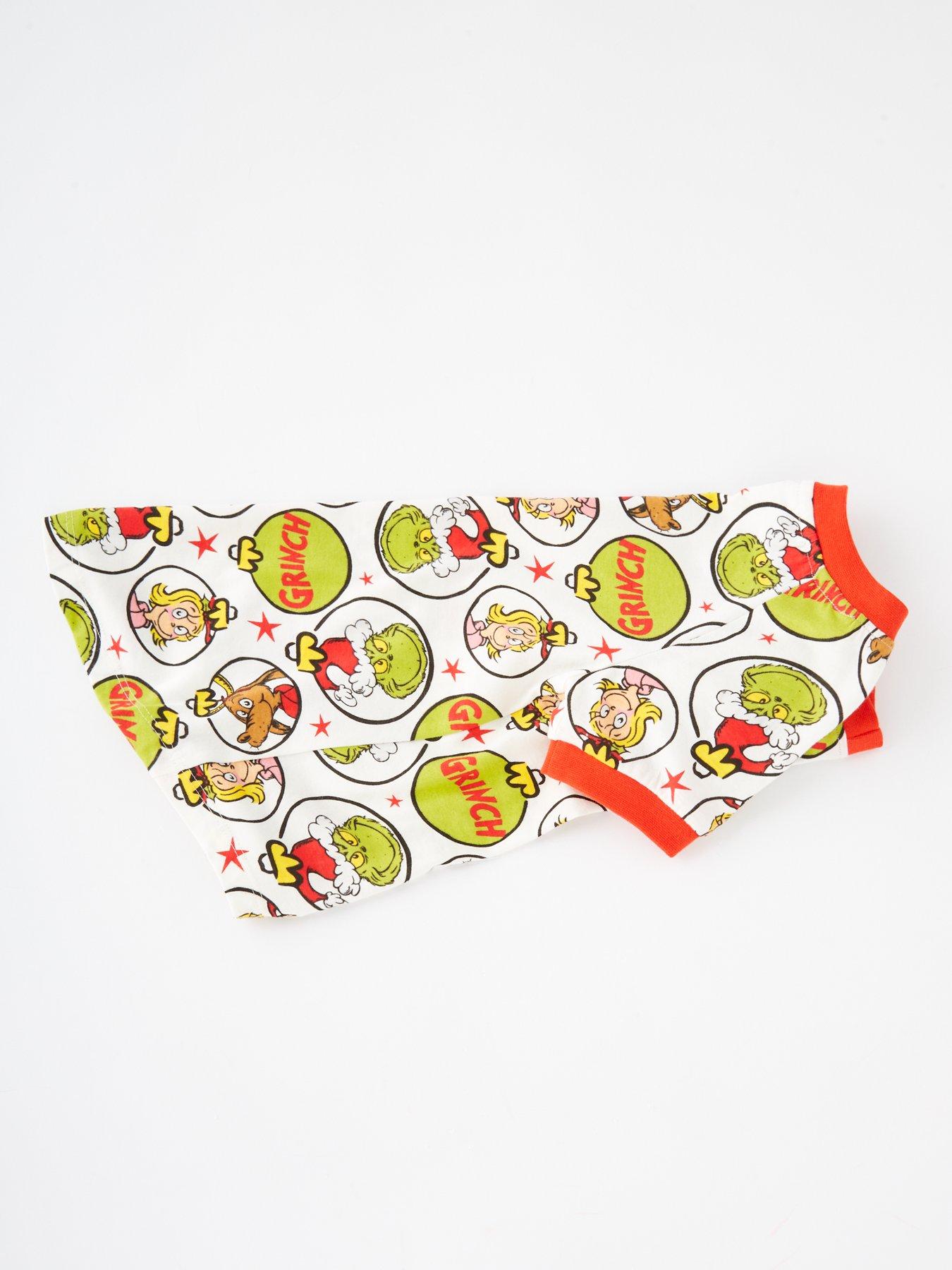 Image 4 of 5 of The Grinch Grinch Dog Top Family Christmas Pyjamas - Green