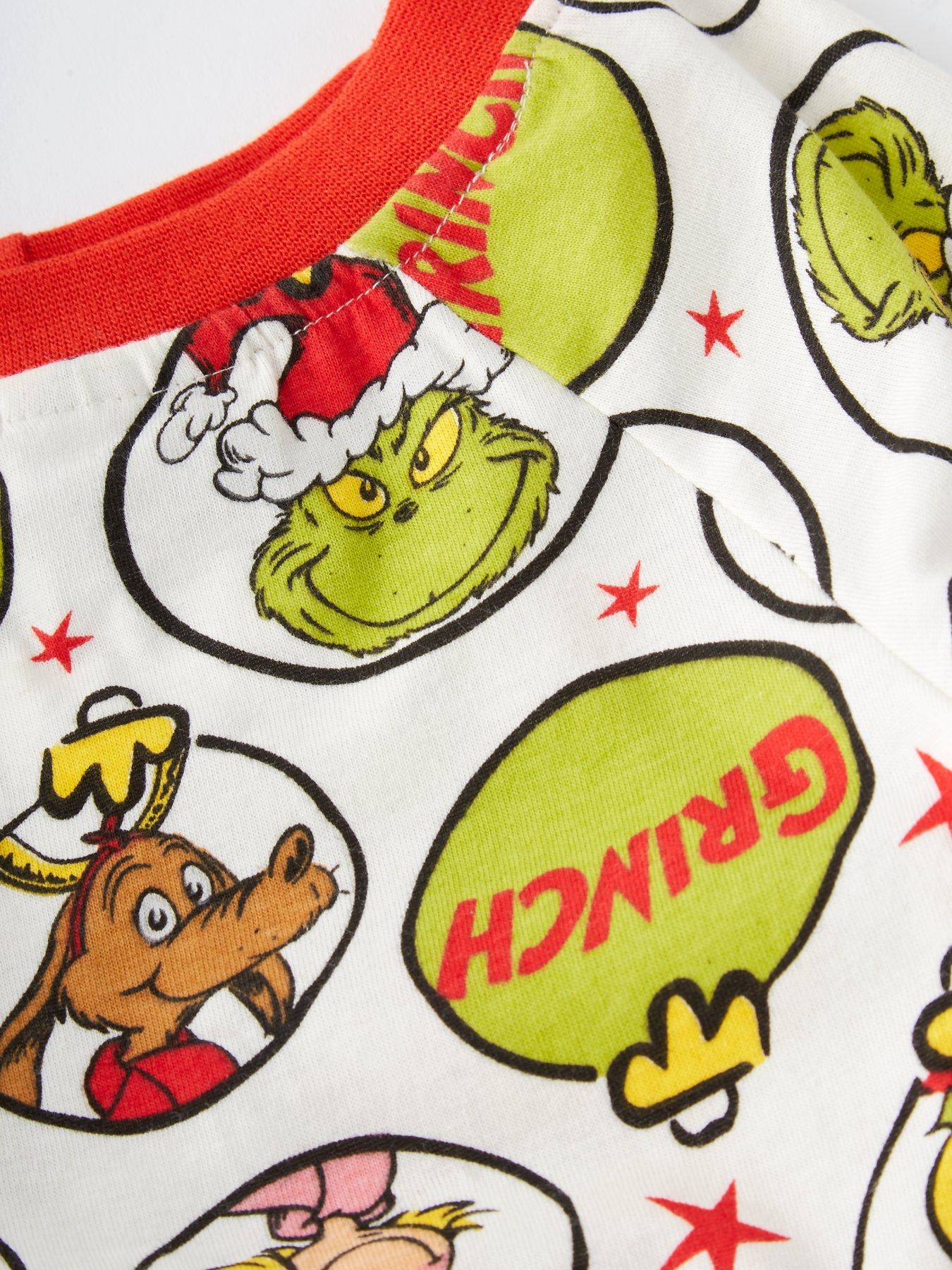 Image 5 of 5 of The Grinch Grinch Dog Top Family Christmas Pyjamas - Green