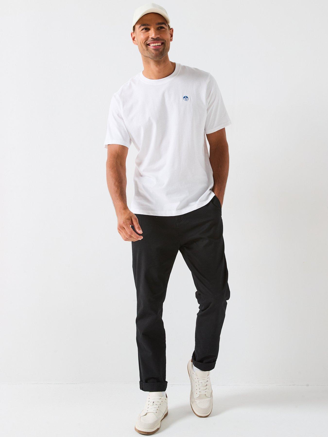 North Sails White Cotton Men's Sweatshirt