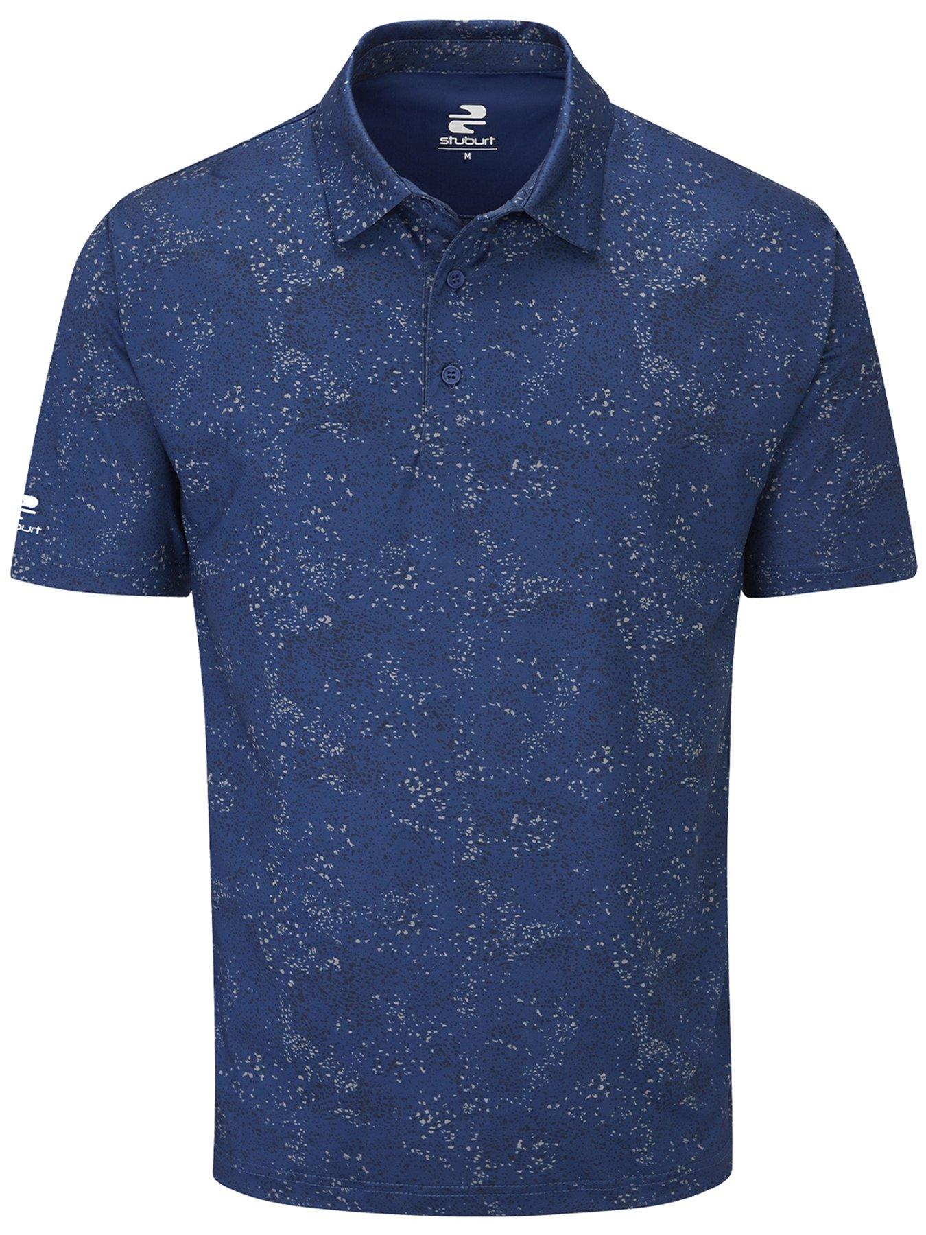 Stuburt Mens Golf Mallard Polo - Blue