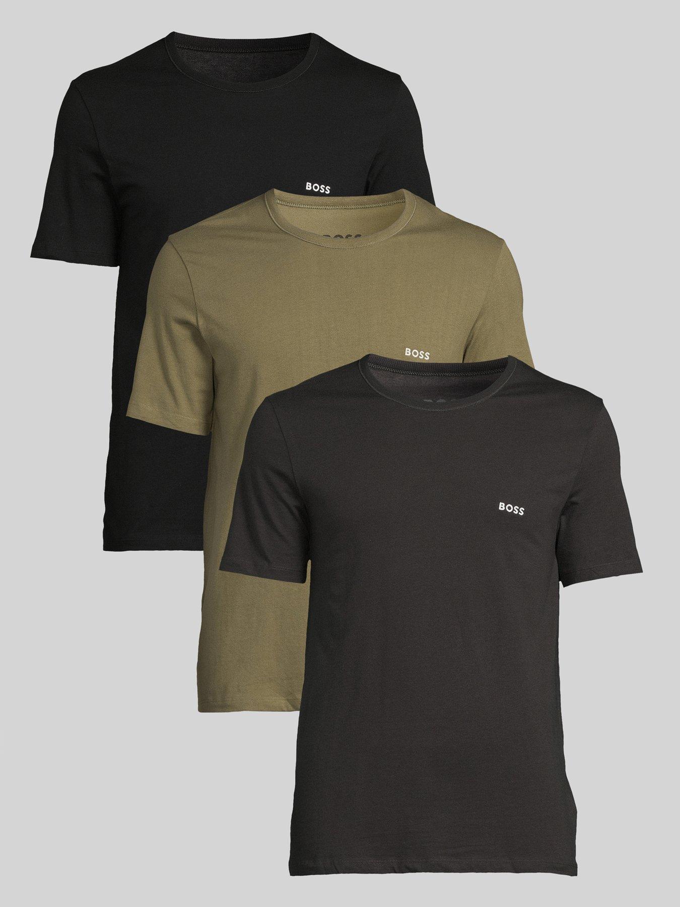undefined 3 Pack Loungewear T-Shirts - Assorted