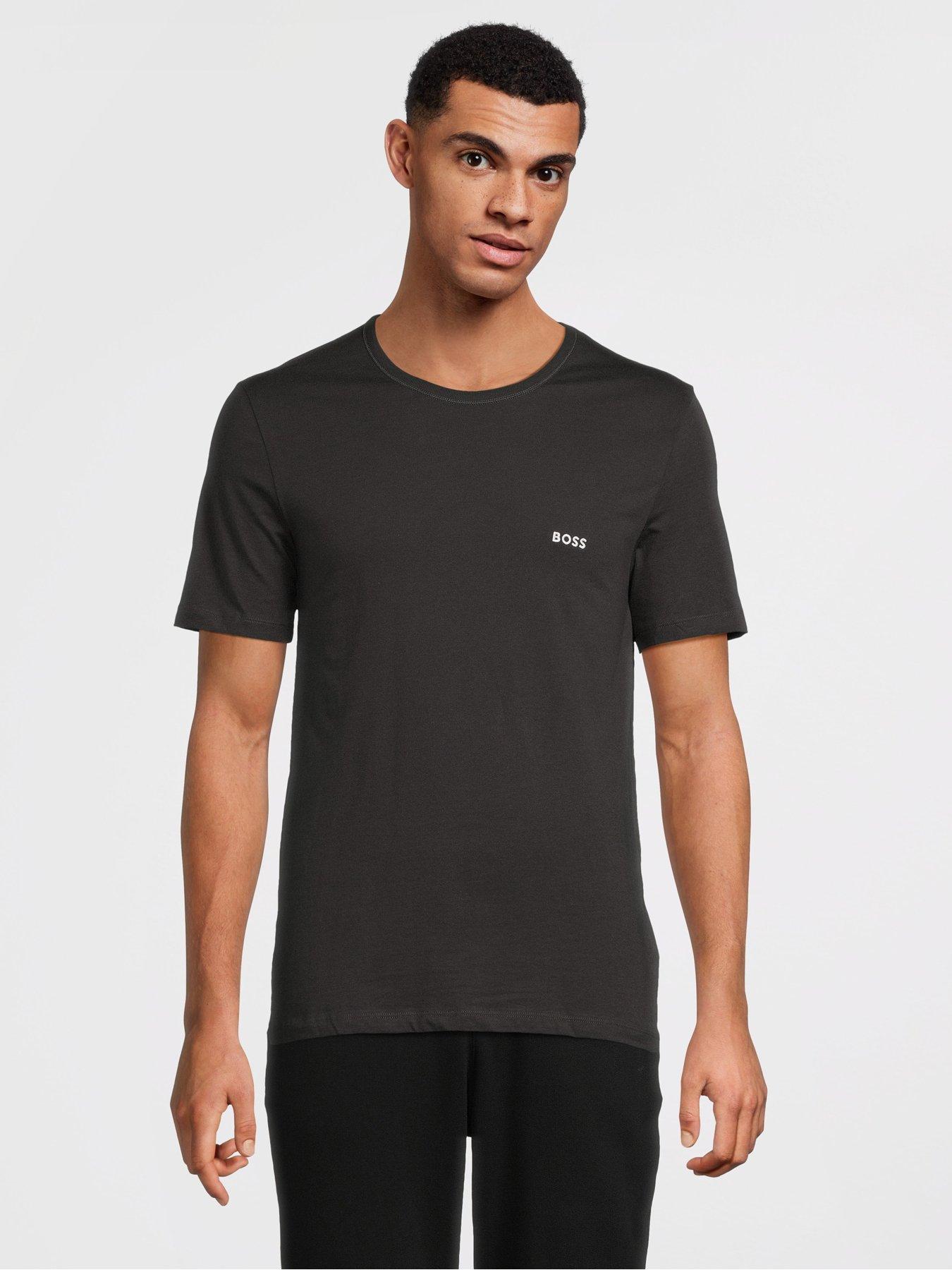 Image 2 of 6 of BOSS 3 Pack Loungewear T-Shirts - Assorted