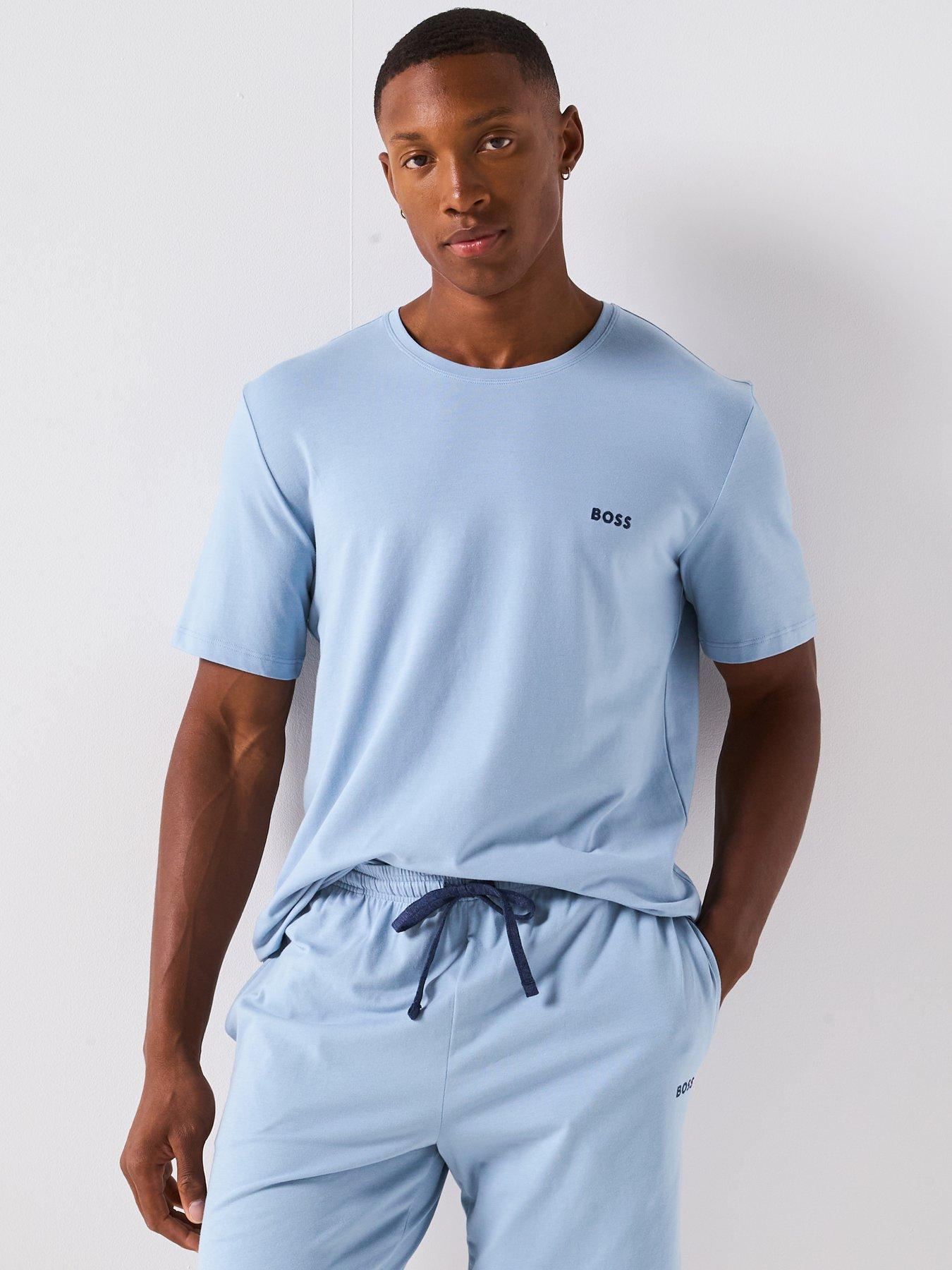 undefined Boss Mix & Match Regular Fit Loungewear T-shirt - Light Blue