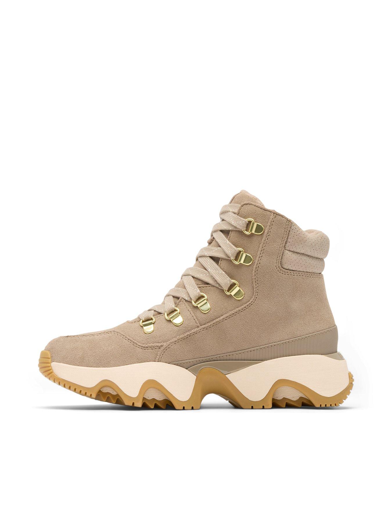 Image 6 of 7 of SOREL Womens Kinetic Impact Conquest Plus Waterproof Boots&nbsp;- Dark Beige