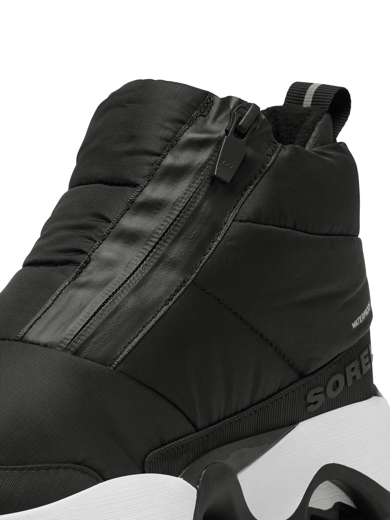 Image 7 of 7 of SOREL Womens Kinetic Impact Caribou Plus Waterproof Boots - Black