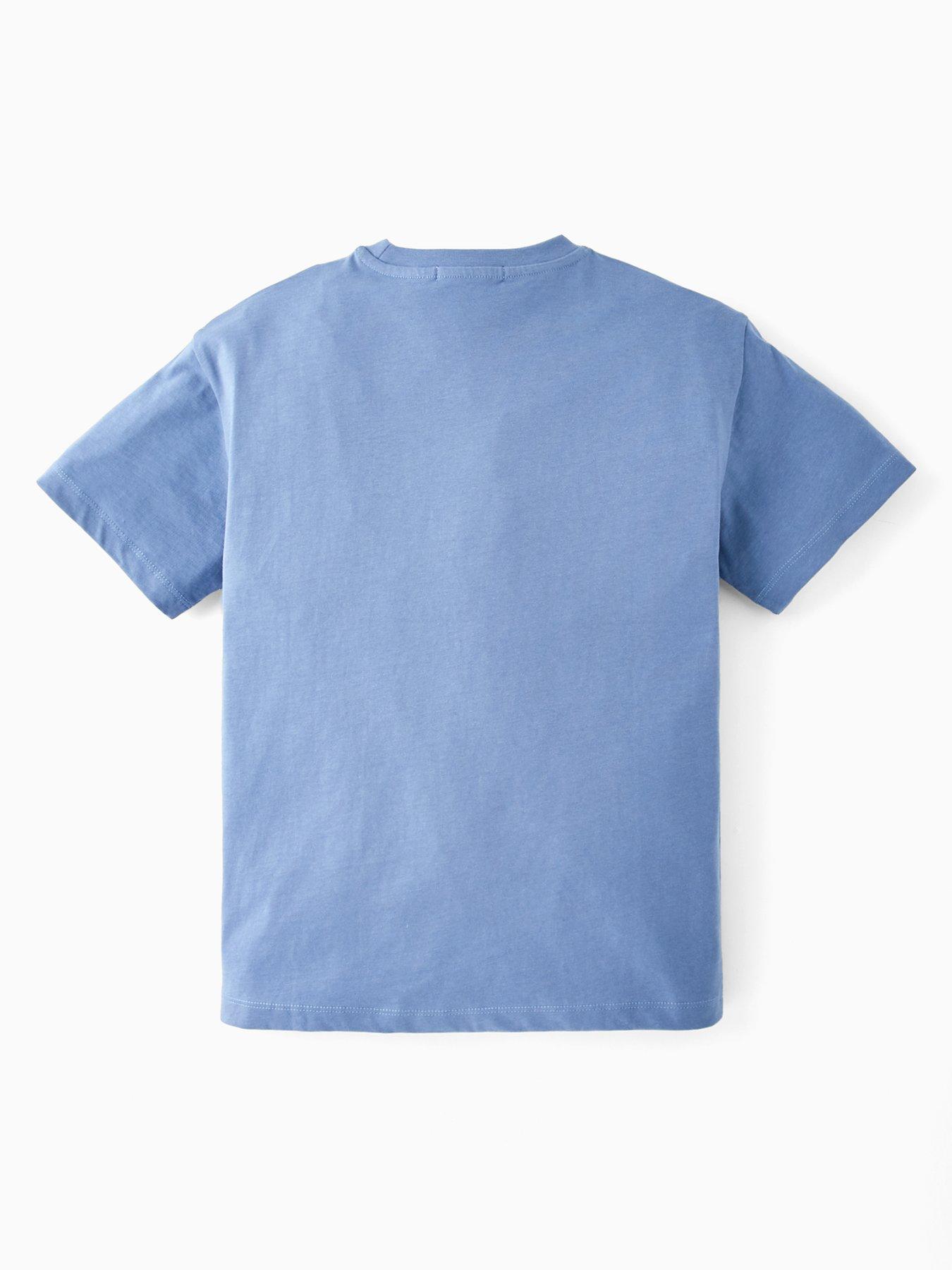 Image 2 of 4 of V by Very Boys Short Sleeve Skate Graphic T-Shirt - Blue