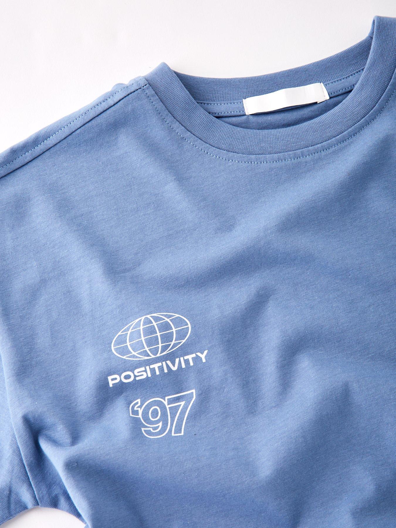 Image 4 of 4 of V by Very Boys Short Sleeve Skate Graphic T-Shirt - Blue