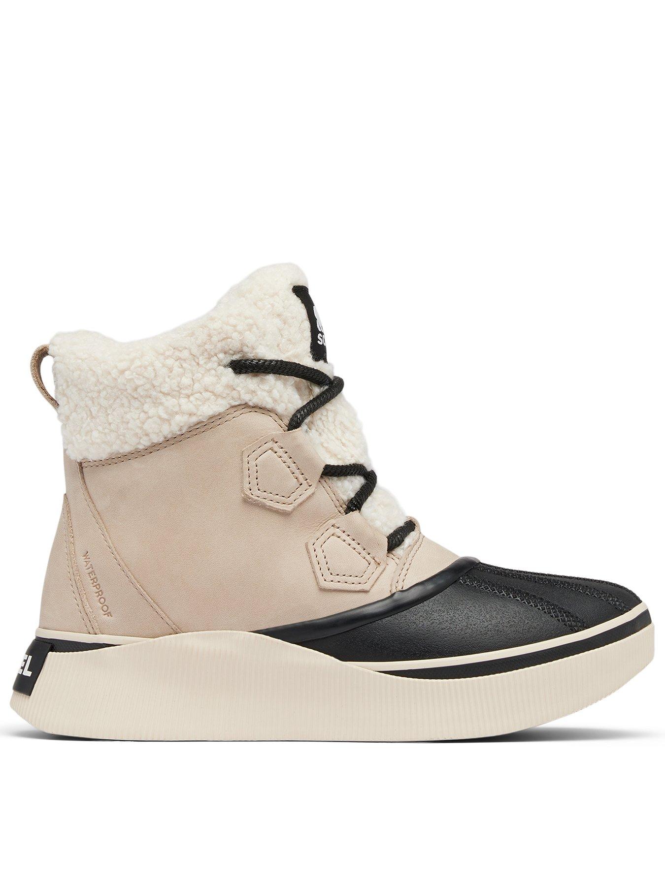 SOREL Women's OUT N ABOUT™ IV Chillz Waterproof Boots - Beige