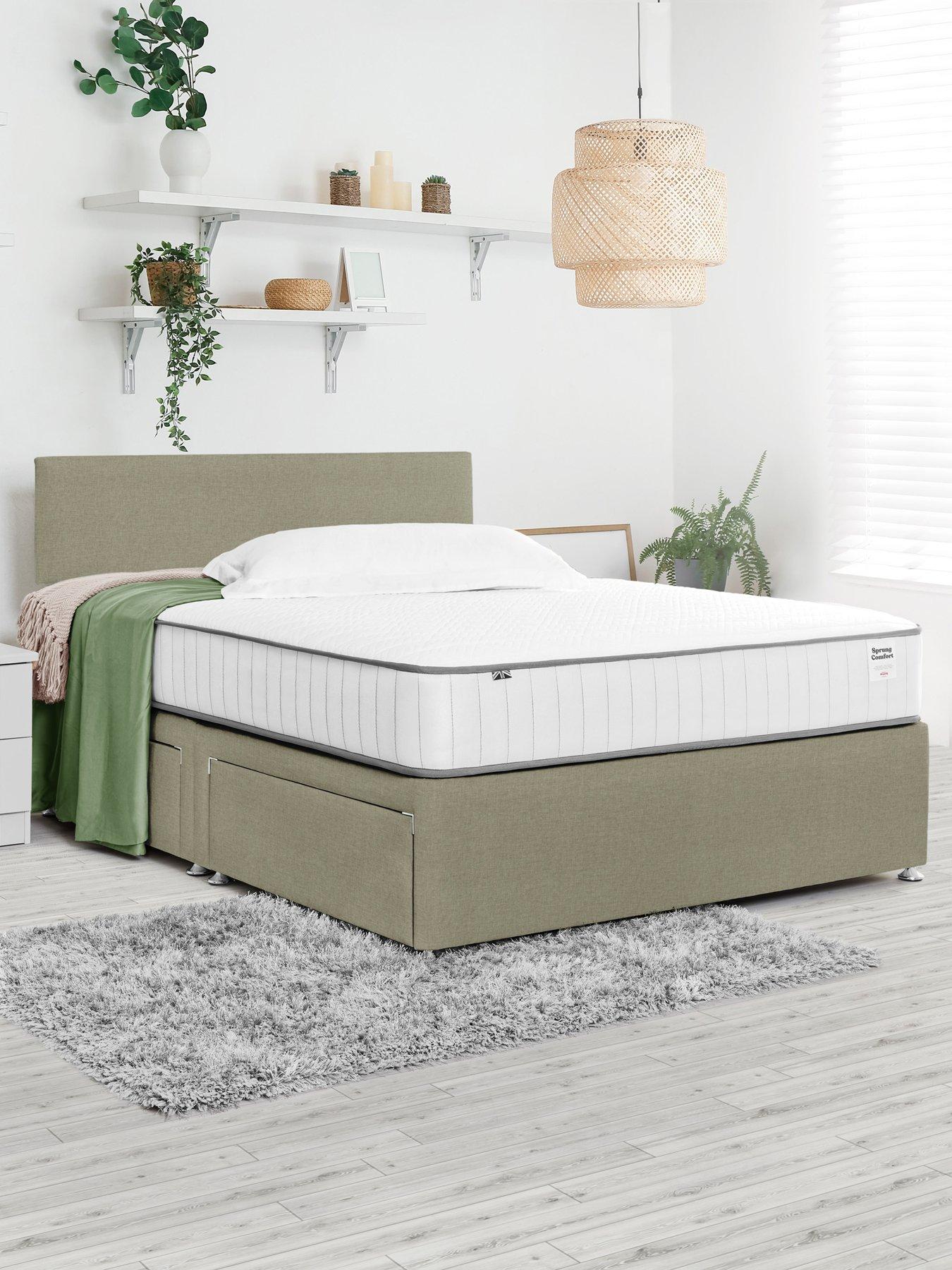 undefined Comfort Sprung Rolled Mattress - Express Delivery Available