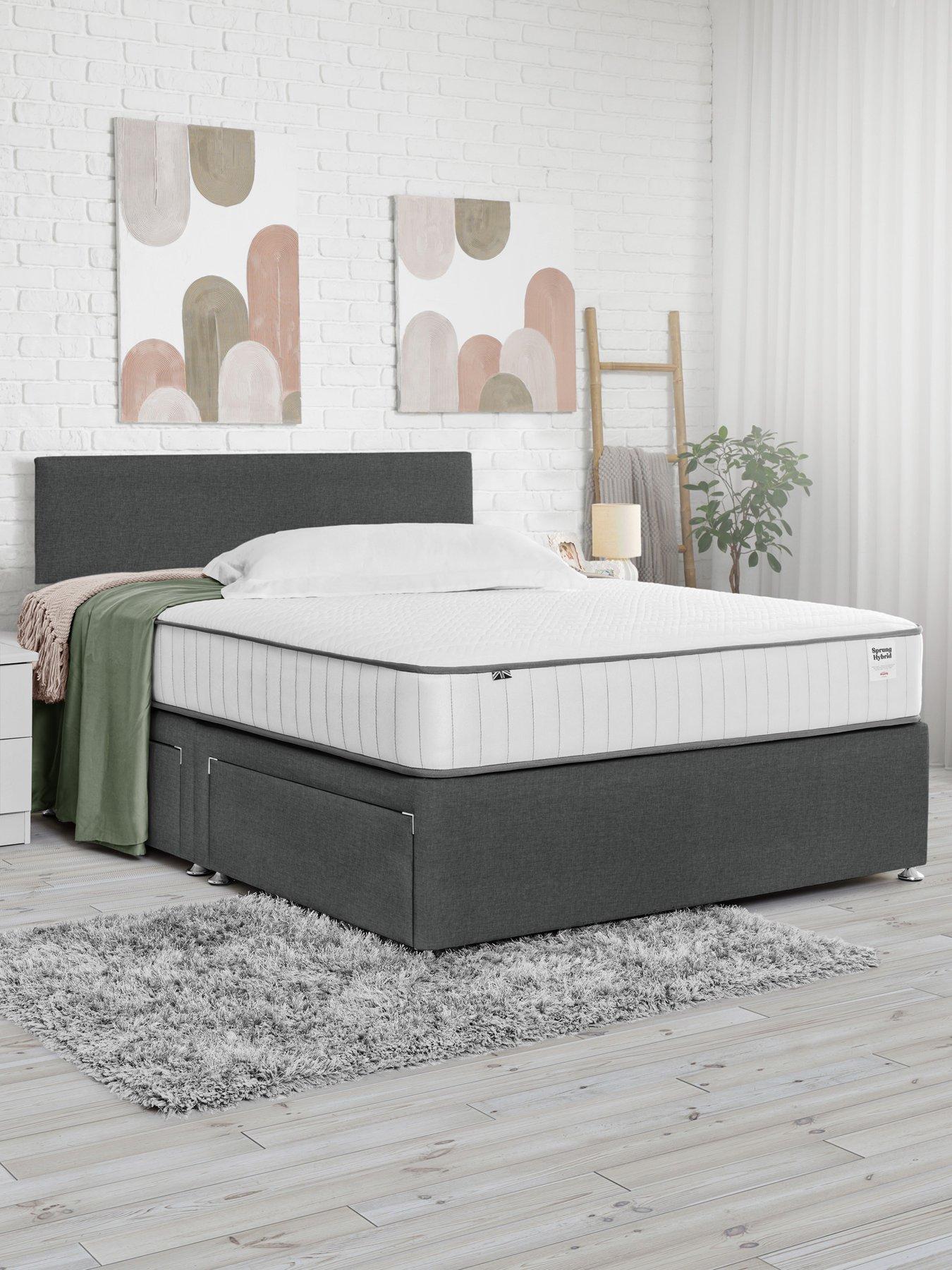 undefined Hybrid Sprung + 1000 Pocket Rolled Mattress - Next Day Delivery Available