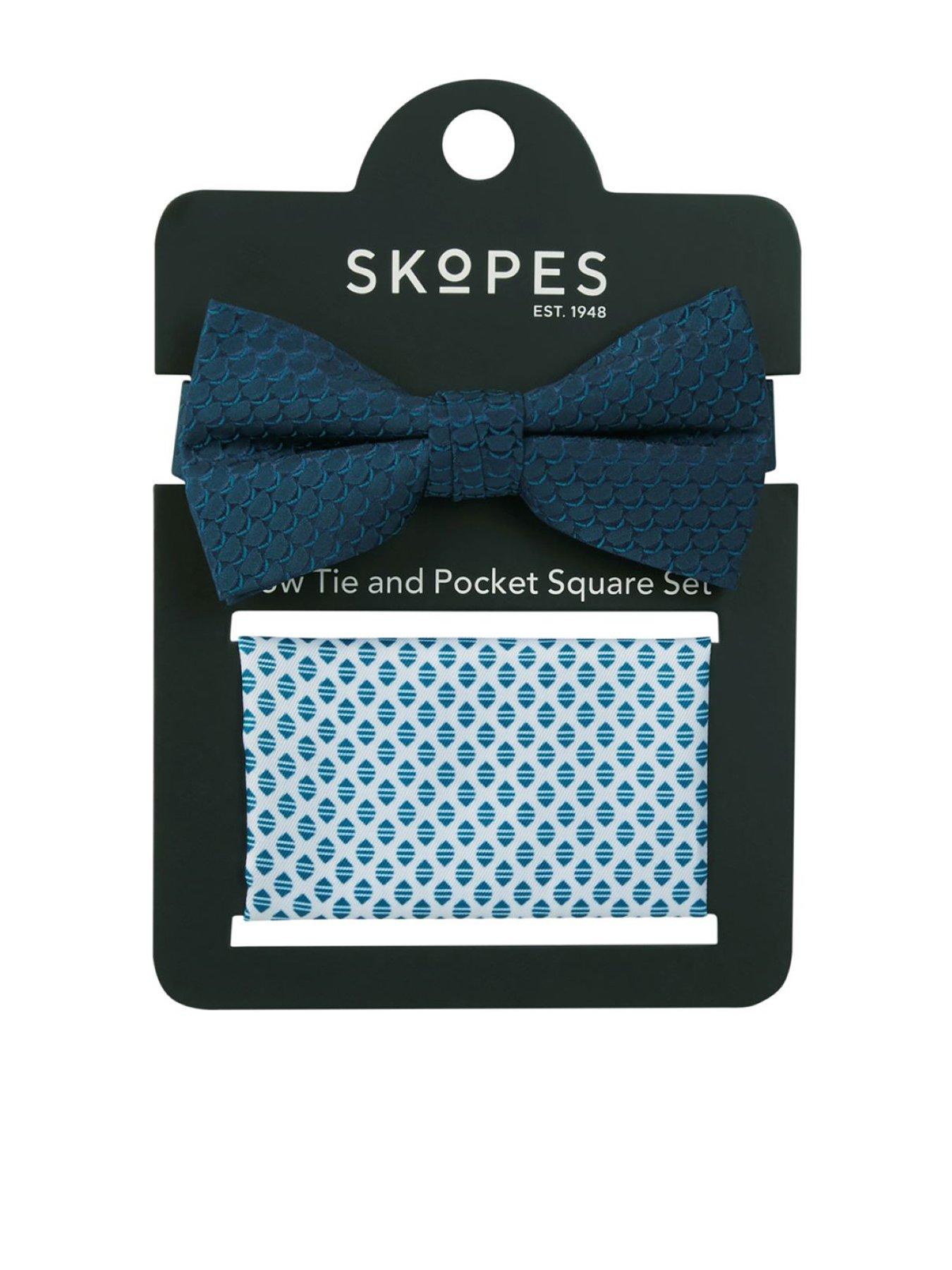 undefined Bow Tie And Pocket Square Set