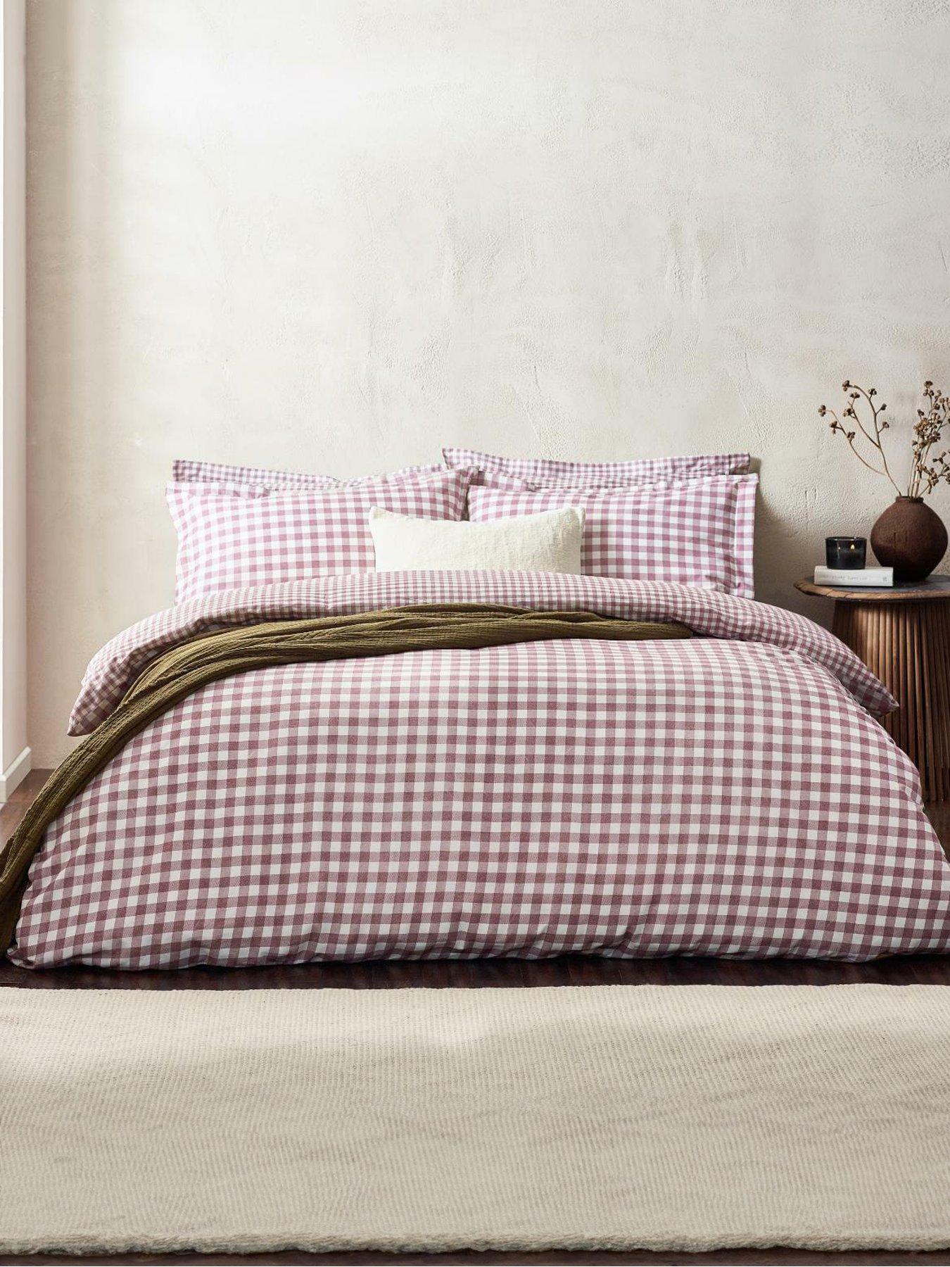 Yard: Barton 100% Cotton Duvet Cover Set in Purple