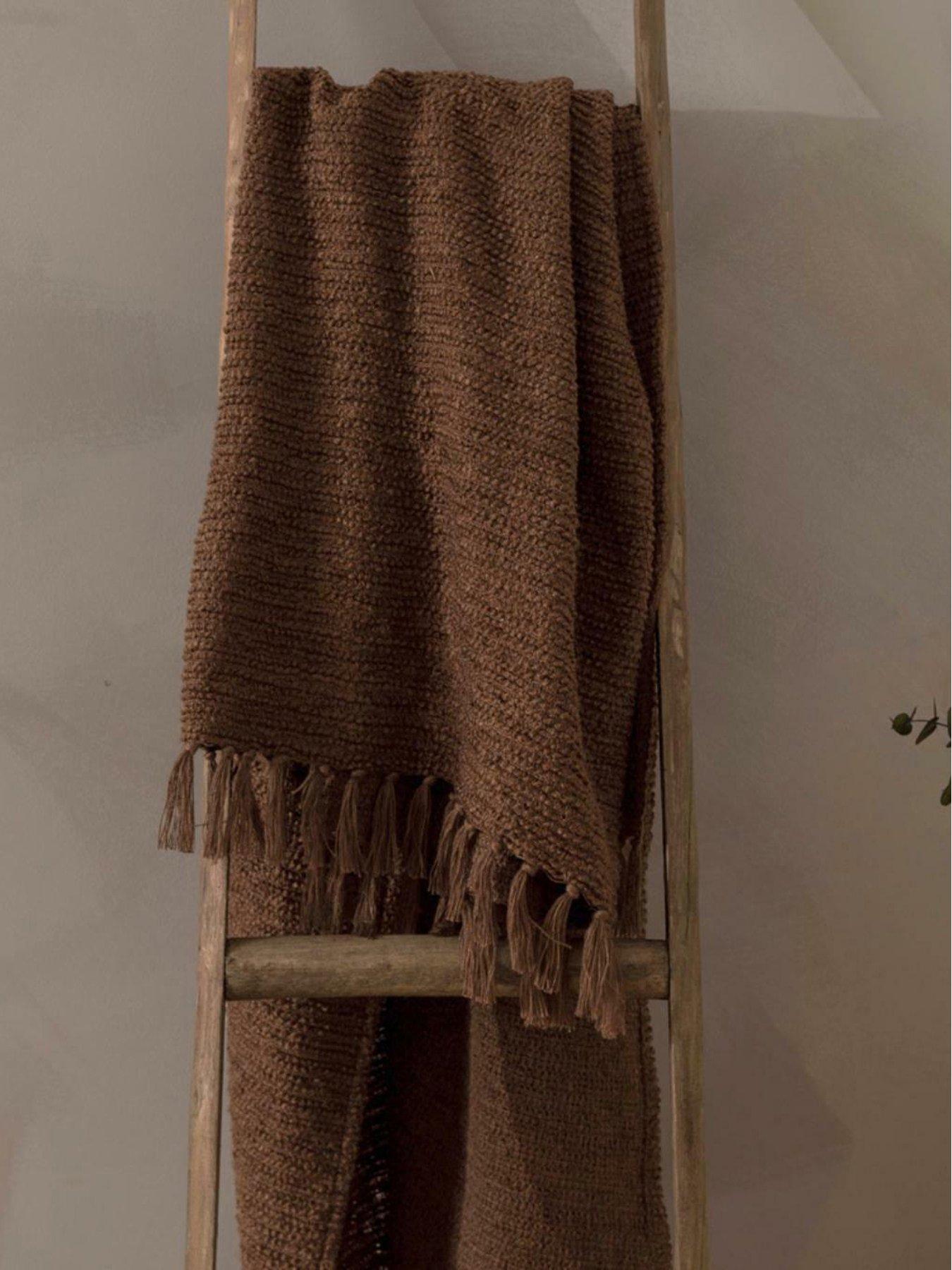 Yard Candar Throw- 130x170cm- Black