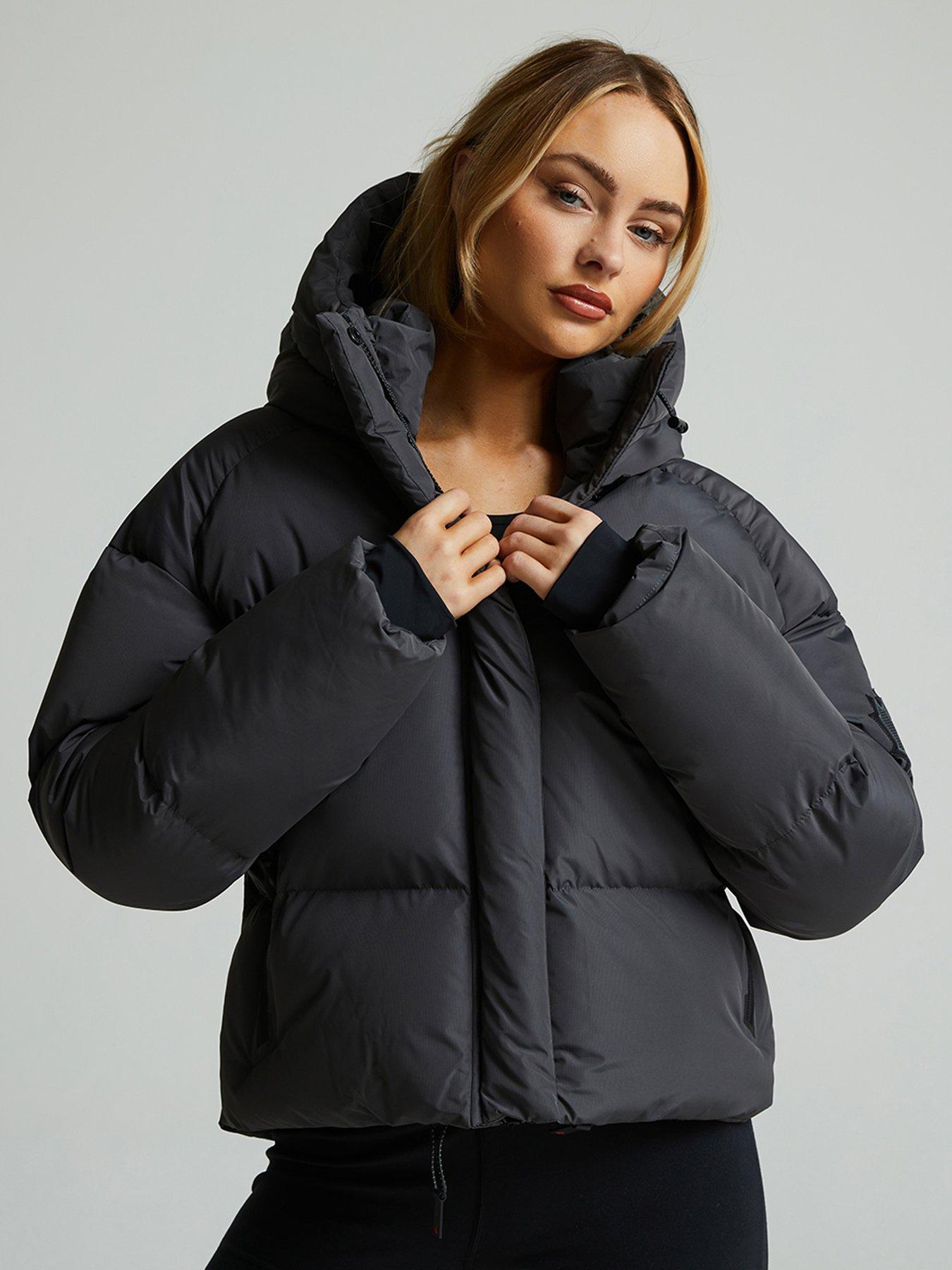 zavetti-canada-rivera-tech-short-puffer-jacket-grey