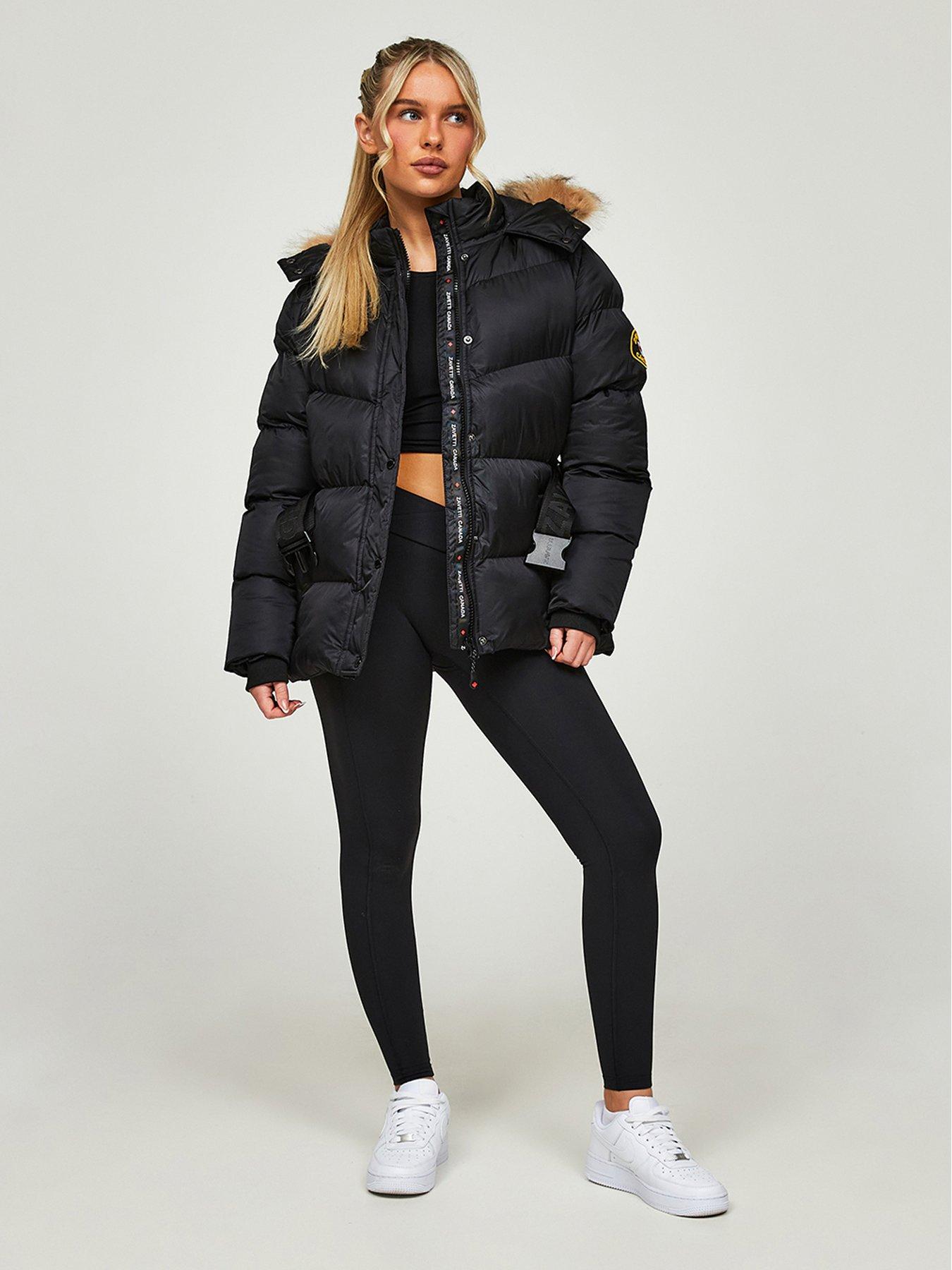 Image 3 of 6 of Zavetti Canada Okawa 20 Puffer Jacket - Black