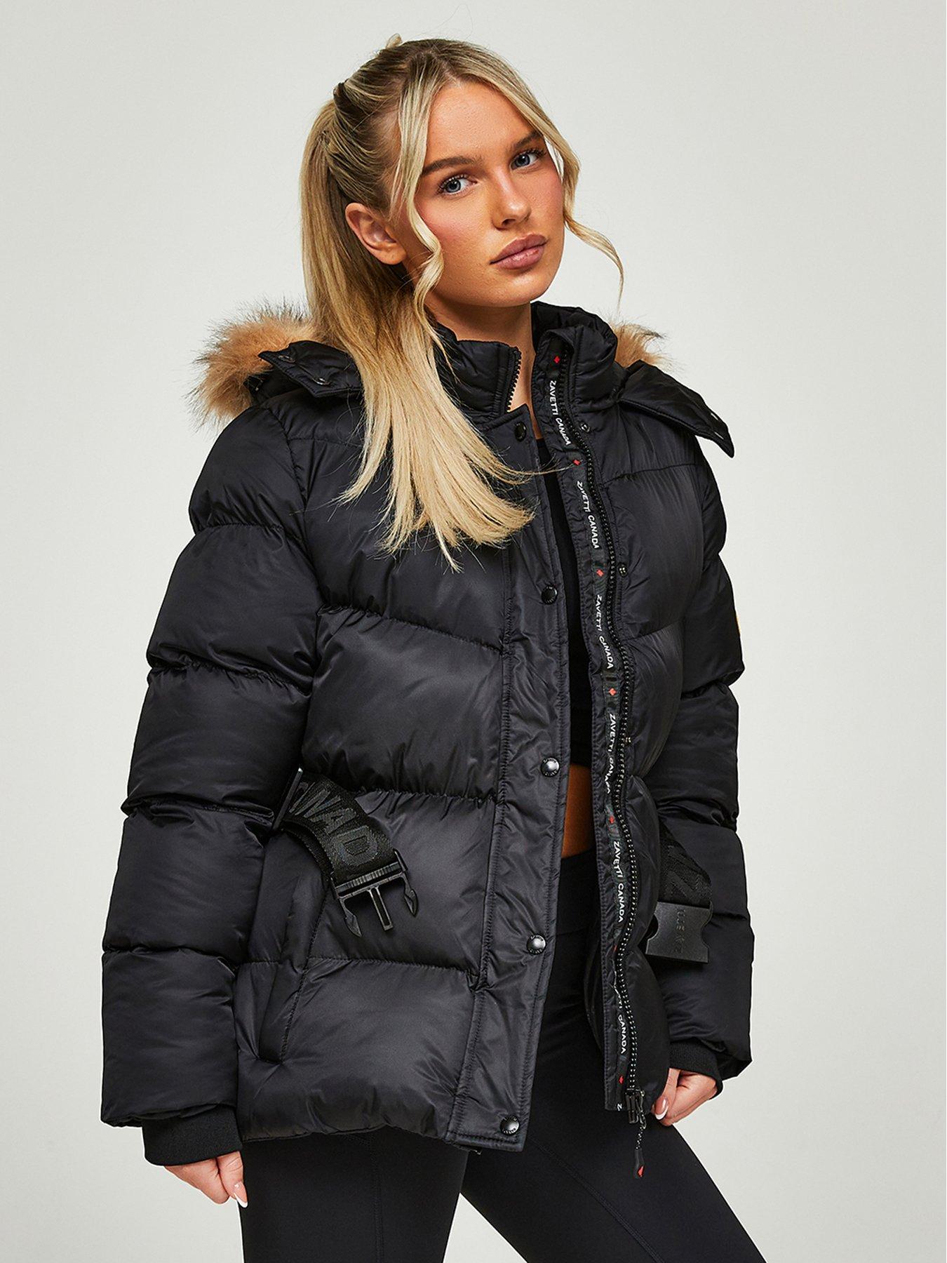 Image 4 of 6 of Zavetti Canada Okawa 20 Puffer Jacket - Black