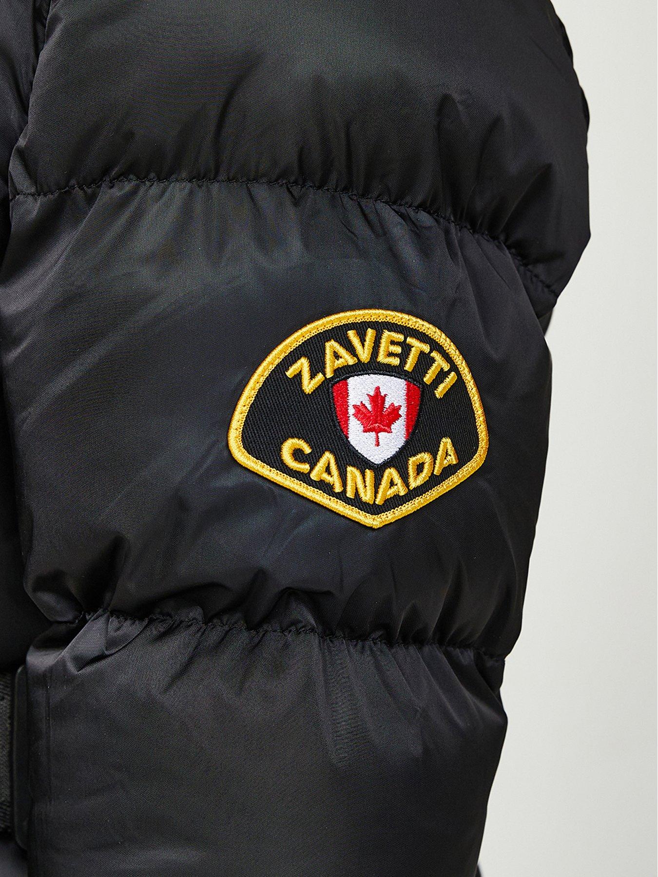 Image 6 of 6 of Zavetti Canada Okawa 20 Puffer Jacket - Black