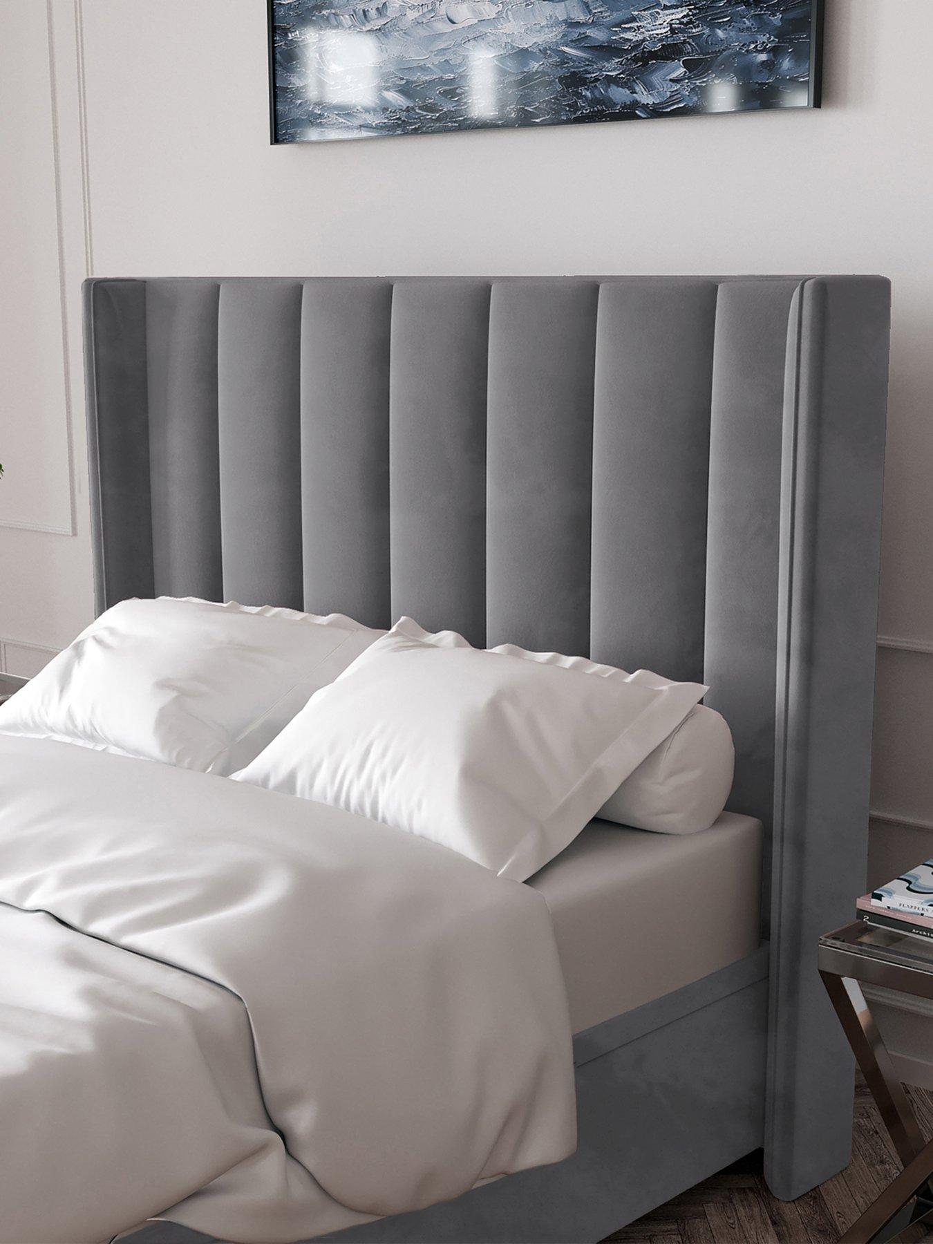The Very Collection New Dakota Headboard - Grey