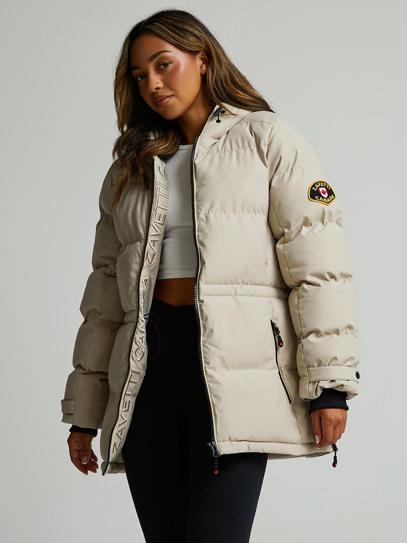 zavetti-canada-remila-puffer-jacket-beige