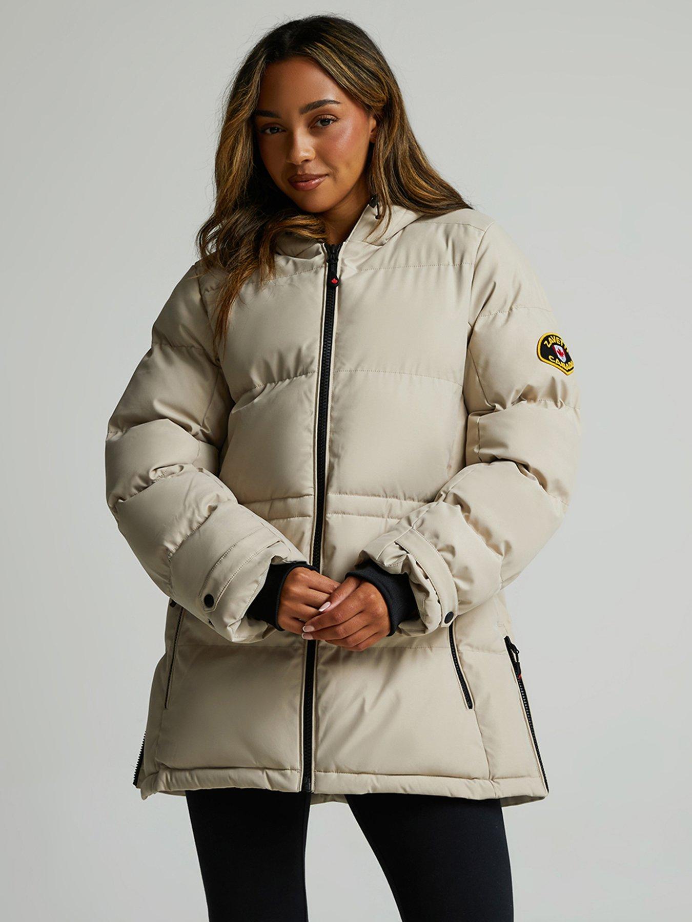 Image 4 of 5 of Zavetti Canada Remila Puffer Jacket - Beige