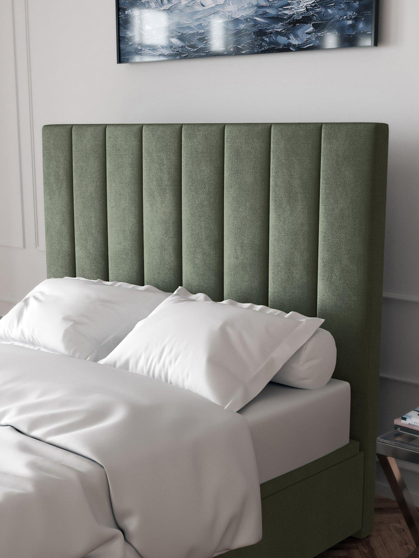 The Very Collection Nova Headboard - Winter Moss