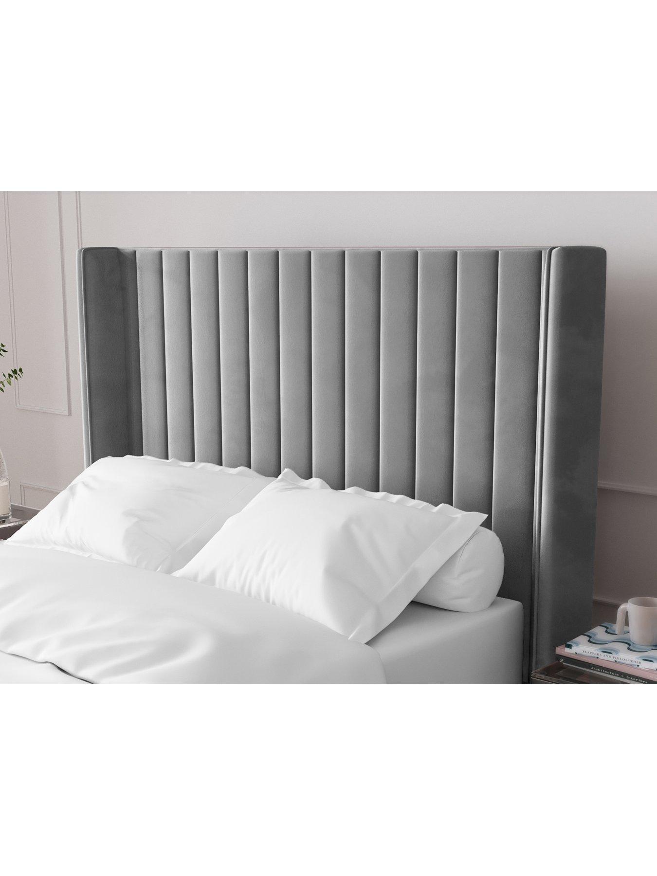 Image 1 of 2 of Very Home Kingston&nbsp;Headboard - Grey