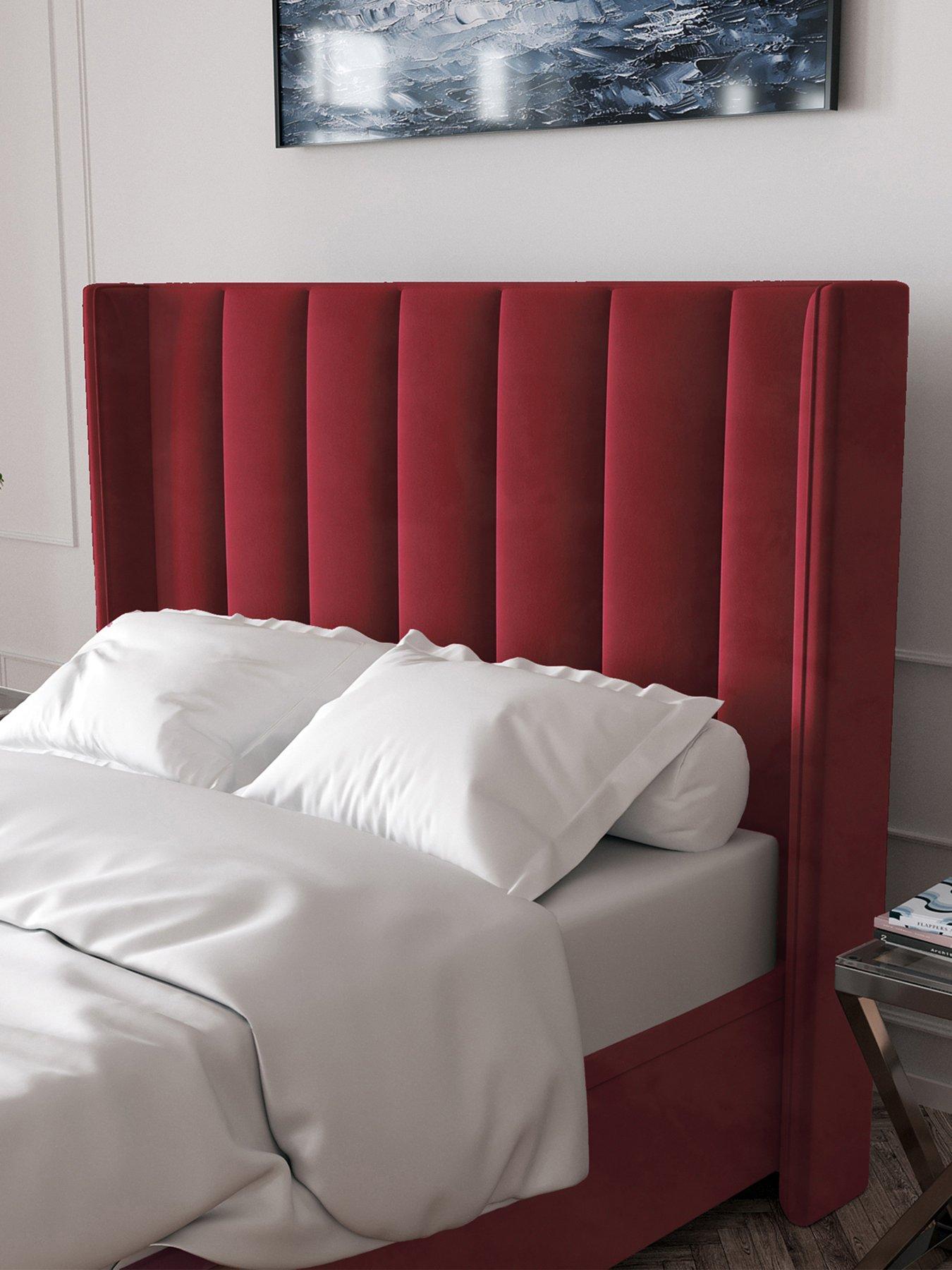 Image 1 of 3 of Very Home New Dakota&nbsp;Headboard - Burgundy