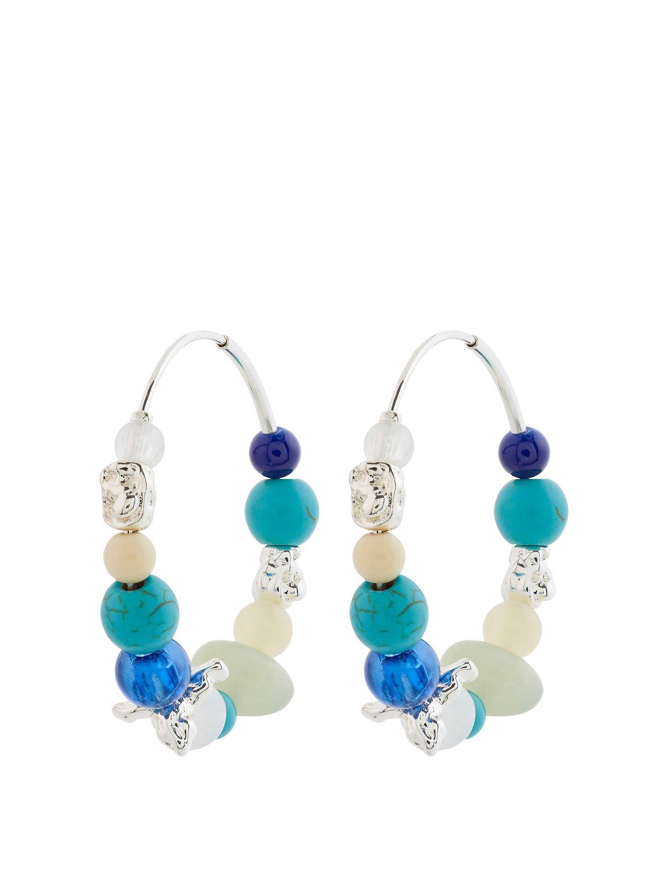 undefined DREAM hoops blue/silver-plated