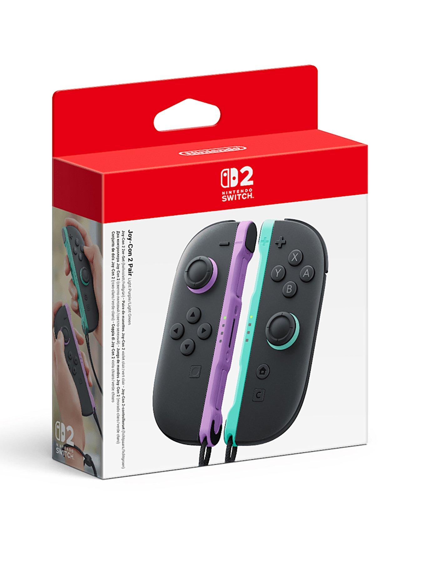 Nintendo Switch 2 Joy-Con 2 Pair Light Purple / Light Green