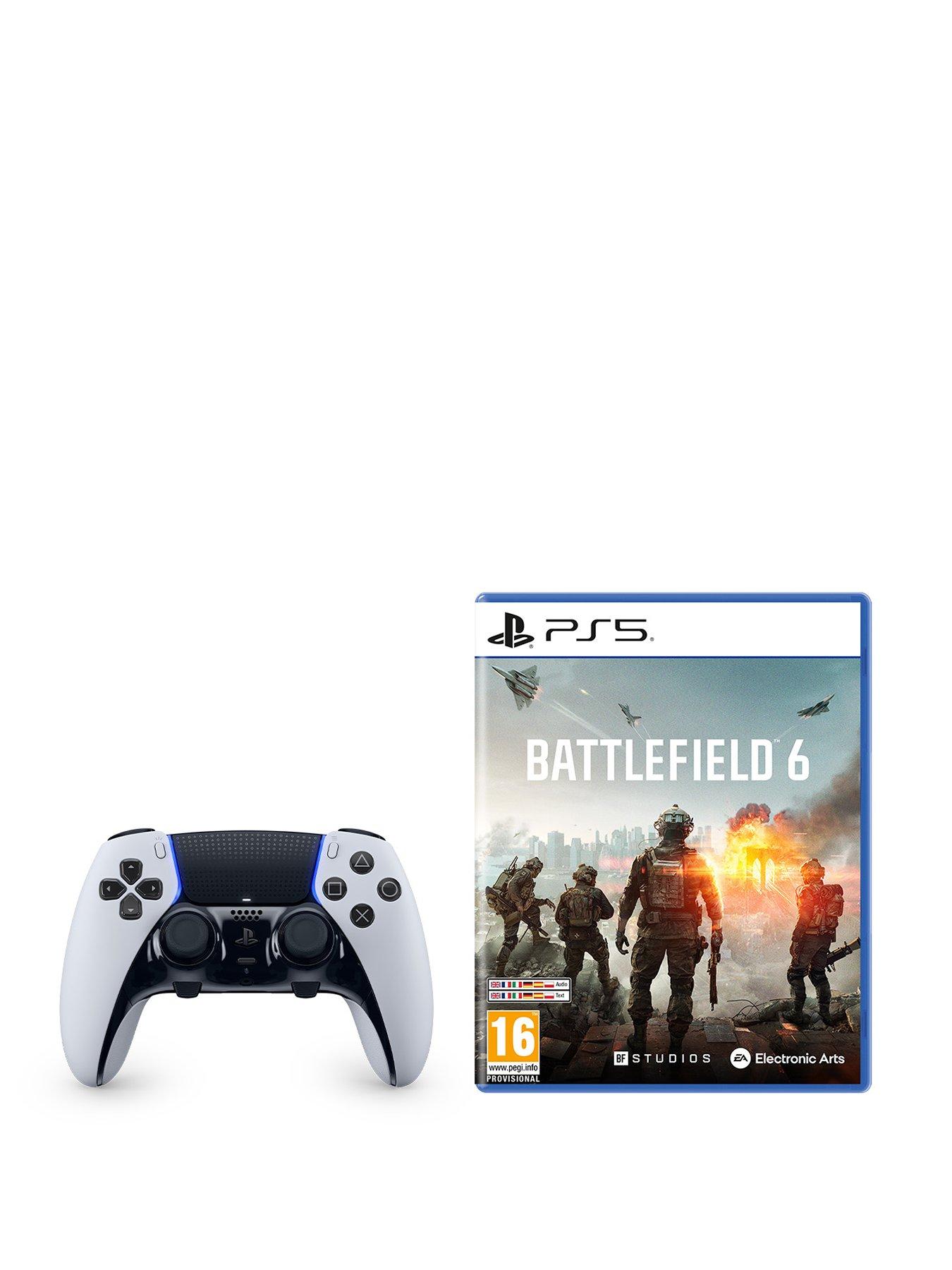 Playstation PlayStation®5 Battlefield 6  &  DualSense Edge® Wireless Controller - White
