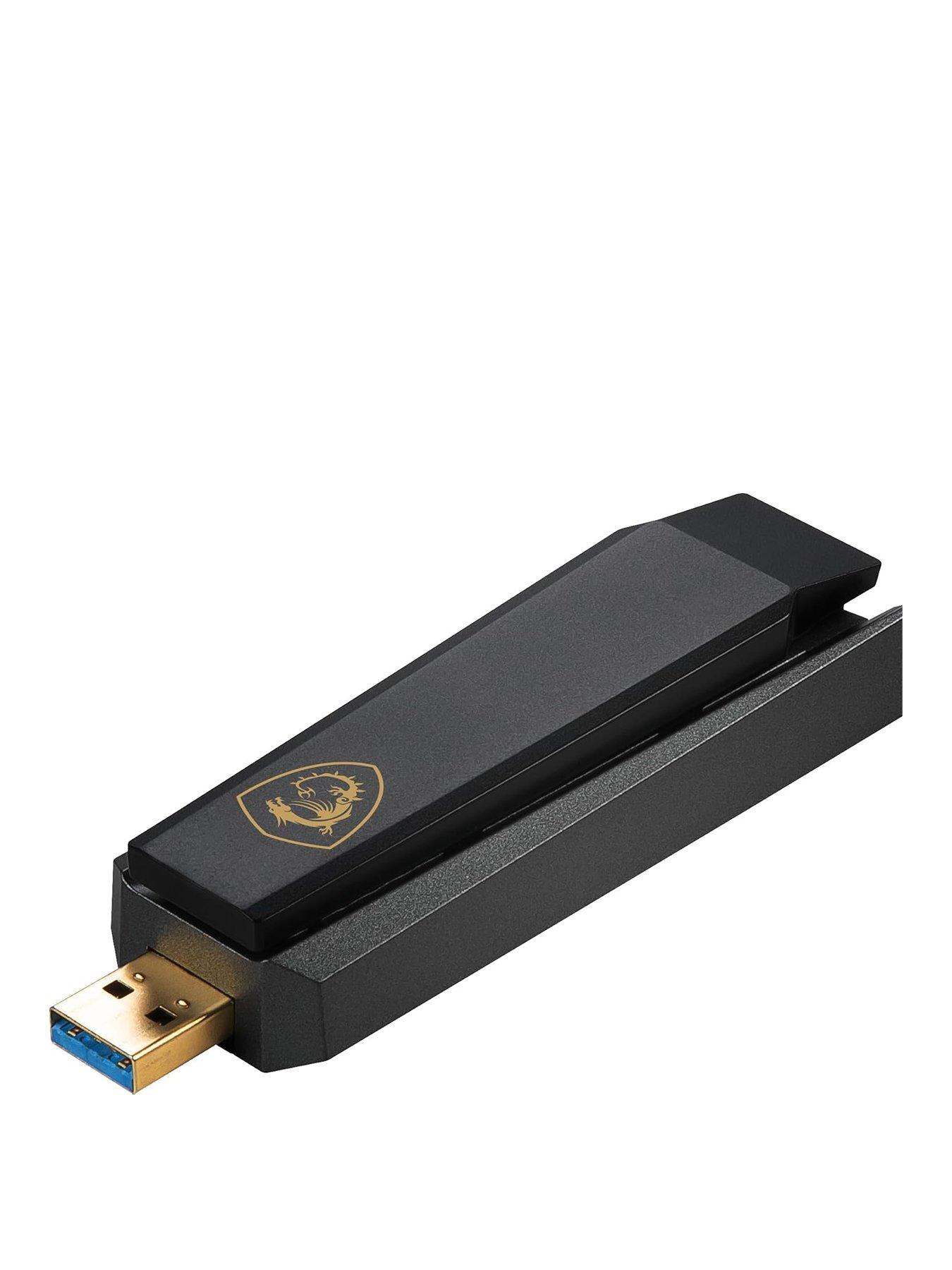 Image 1 of 5 of MSI AXE5400 Wifi USB Adapter