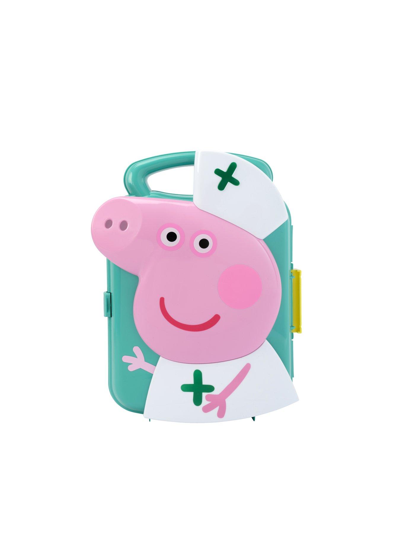 Mallette De Docteur Peppa Pig – Kit Médical Avec 8 Accessoires, Jeu D'imitation Pour Enfant Dès 3 Ans