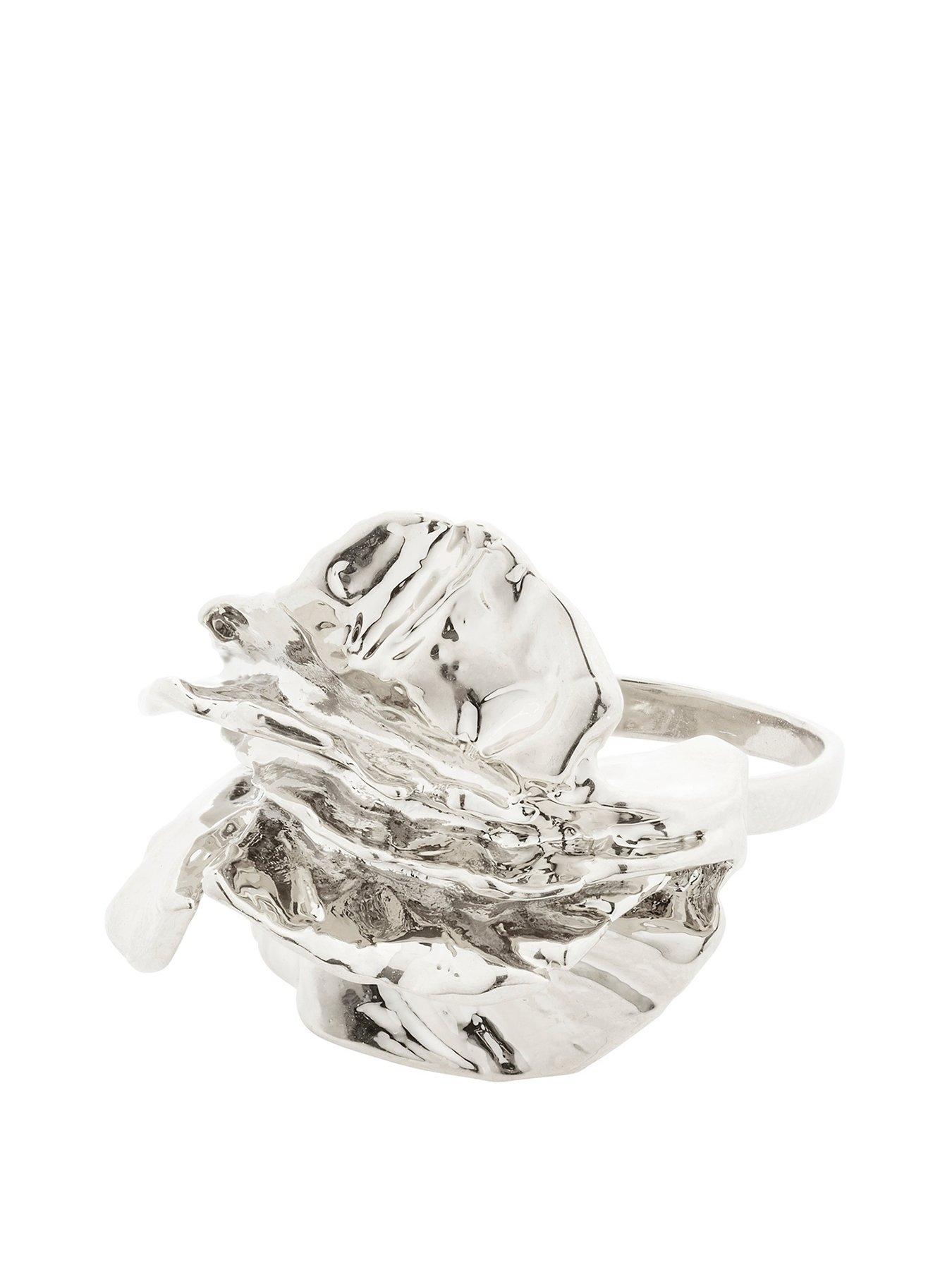 undefined ECLIPSE ring silver-plated