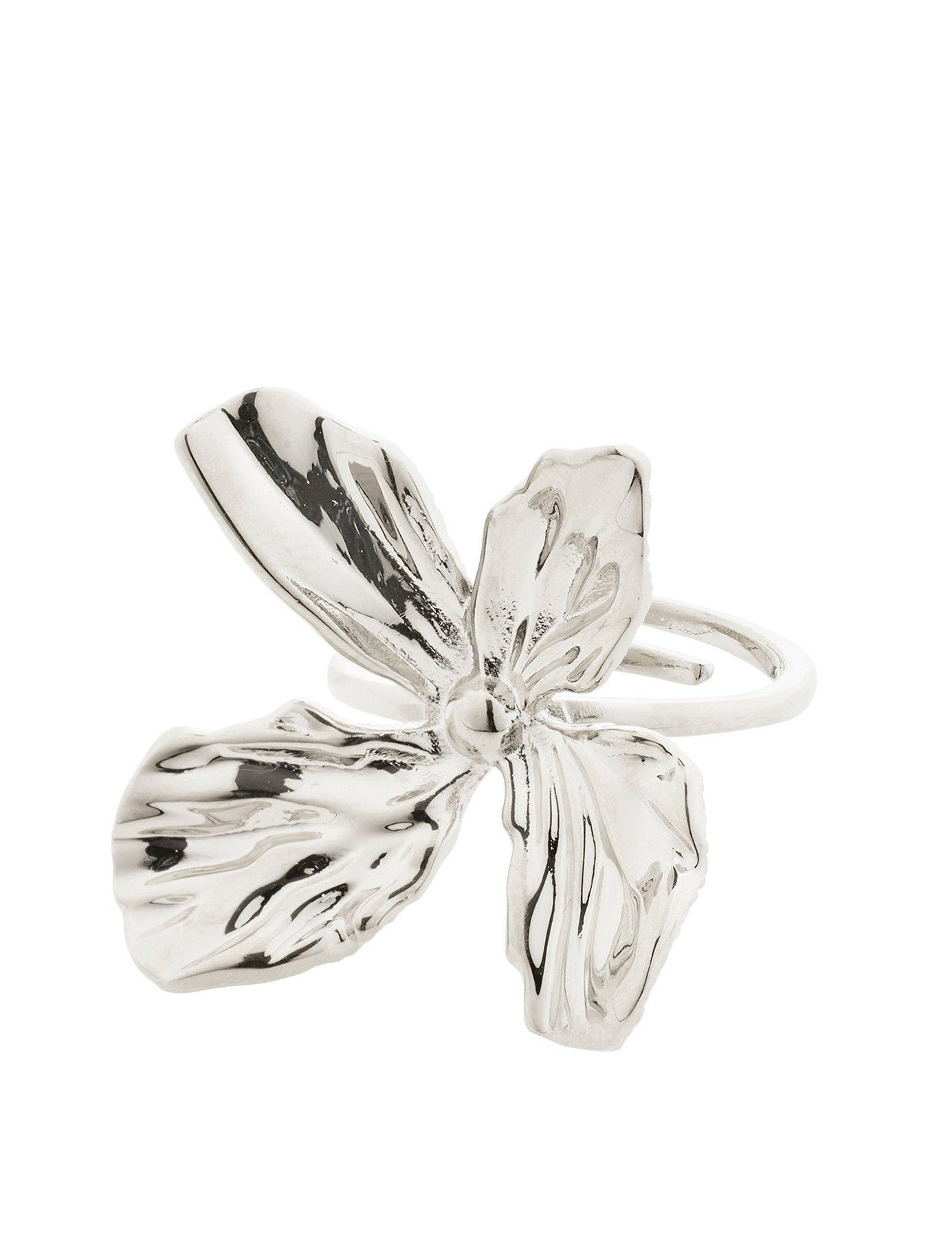 undefined DREAM statement ring silver-plated