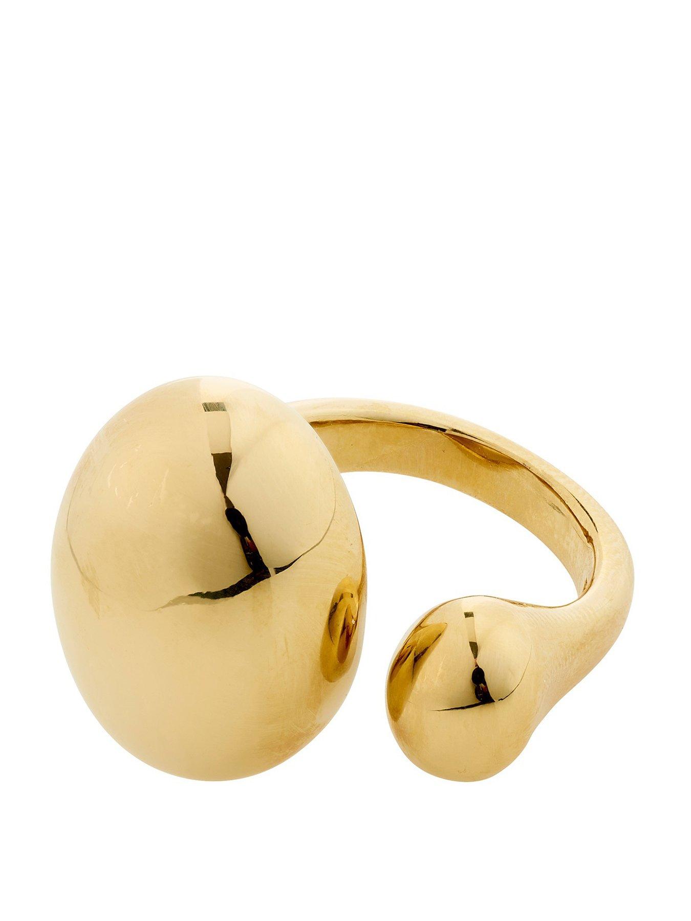Pilgrim ALVIN ring gold-plated